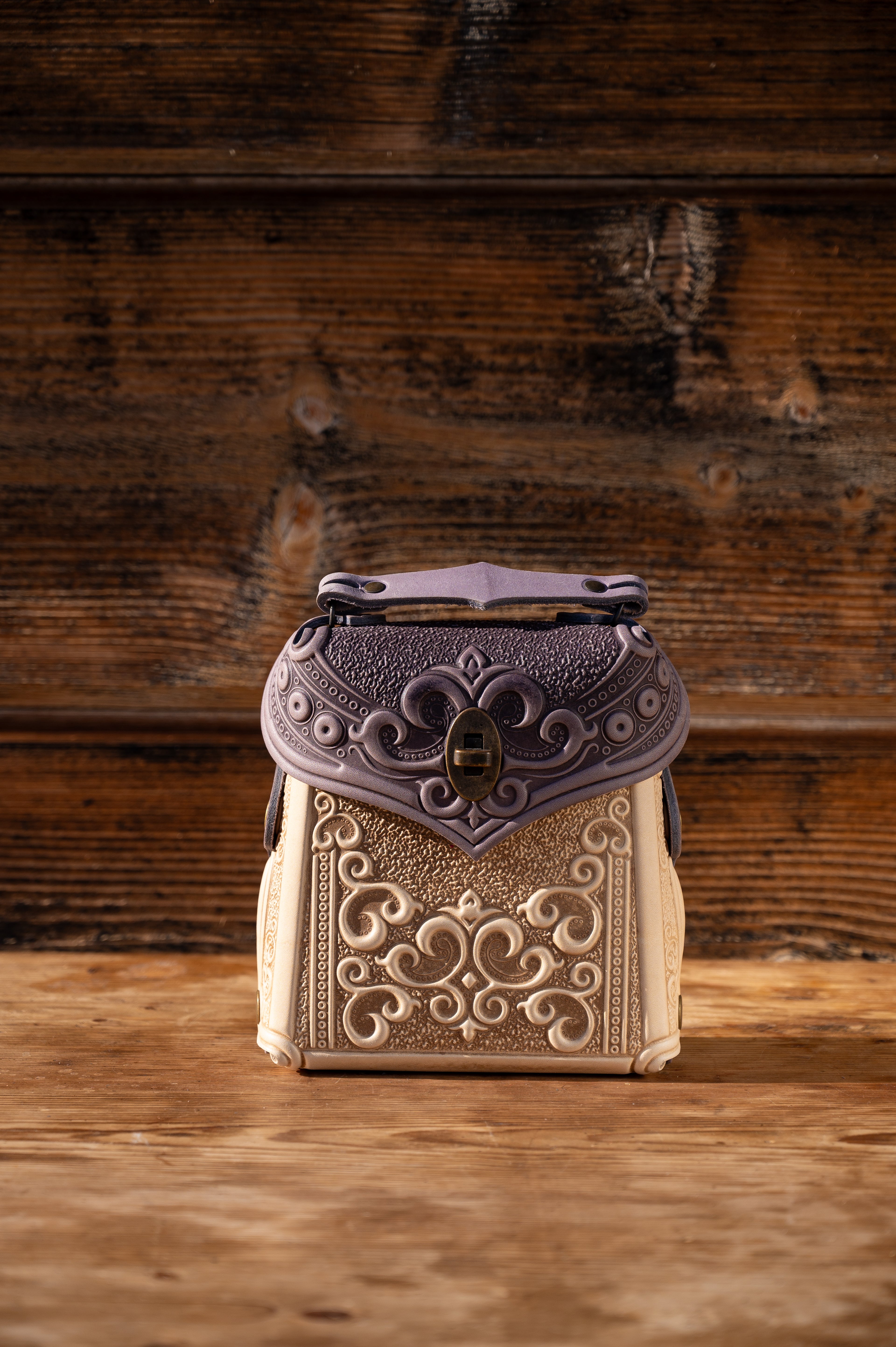 Leather backpack bag “Venice”