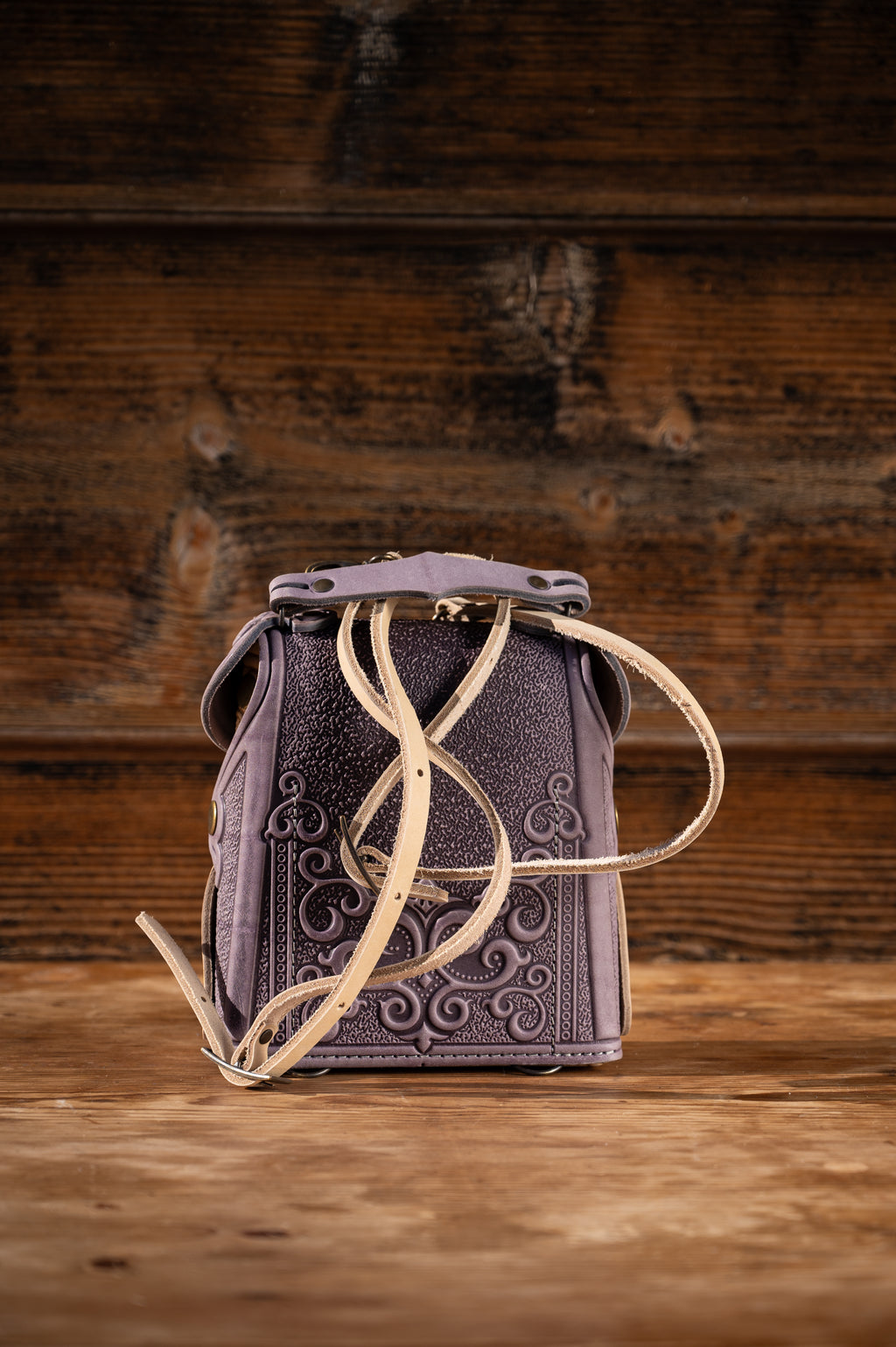 Leather backpack bag “Venice”