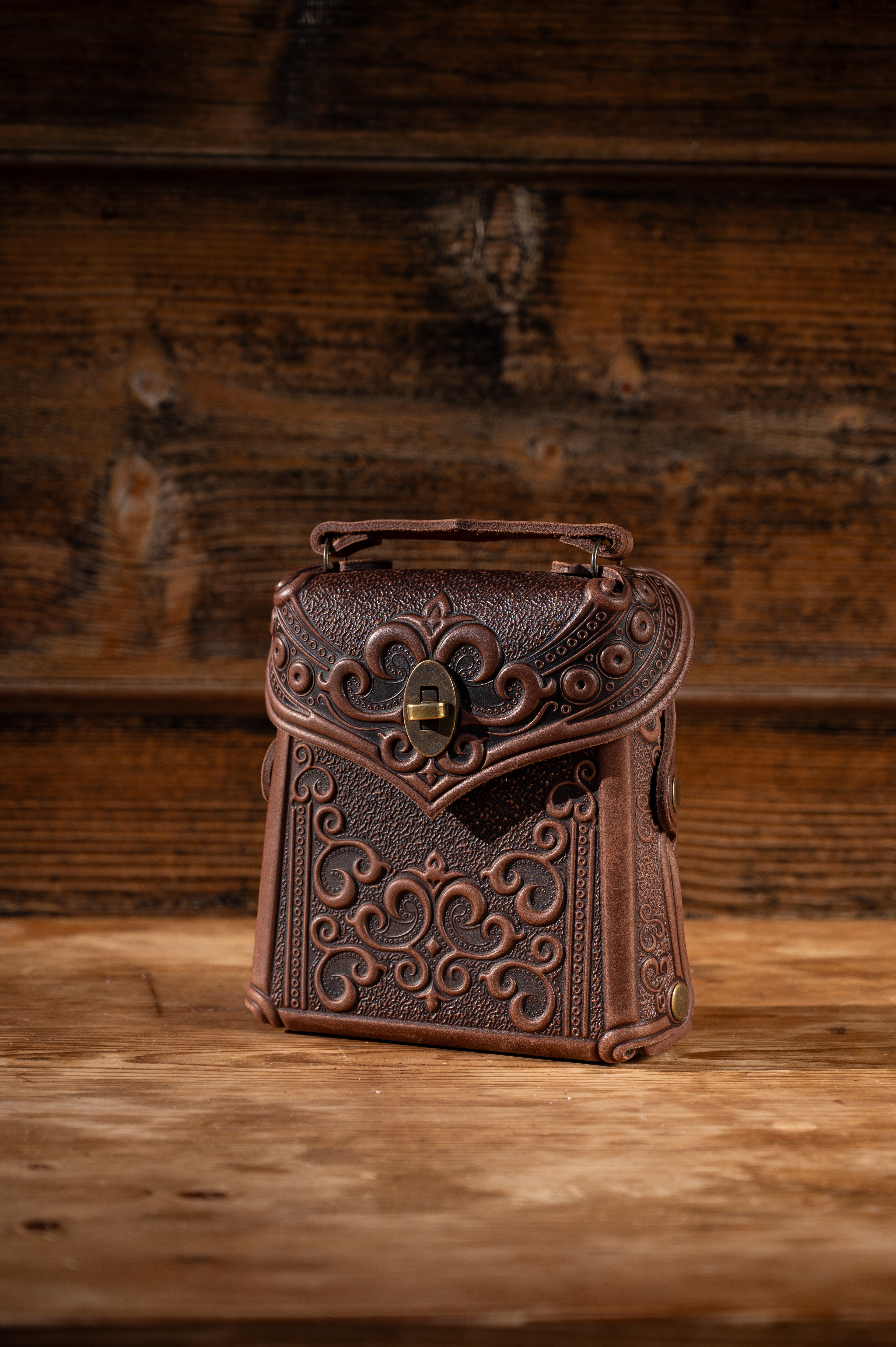 Leather backpack bag “Venice”