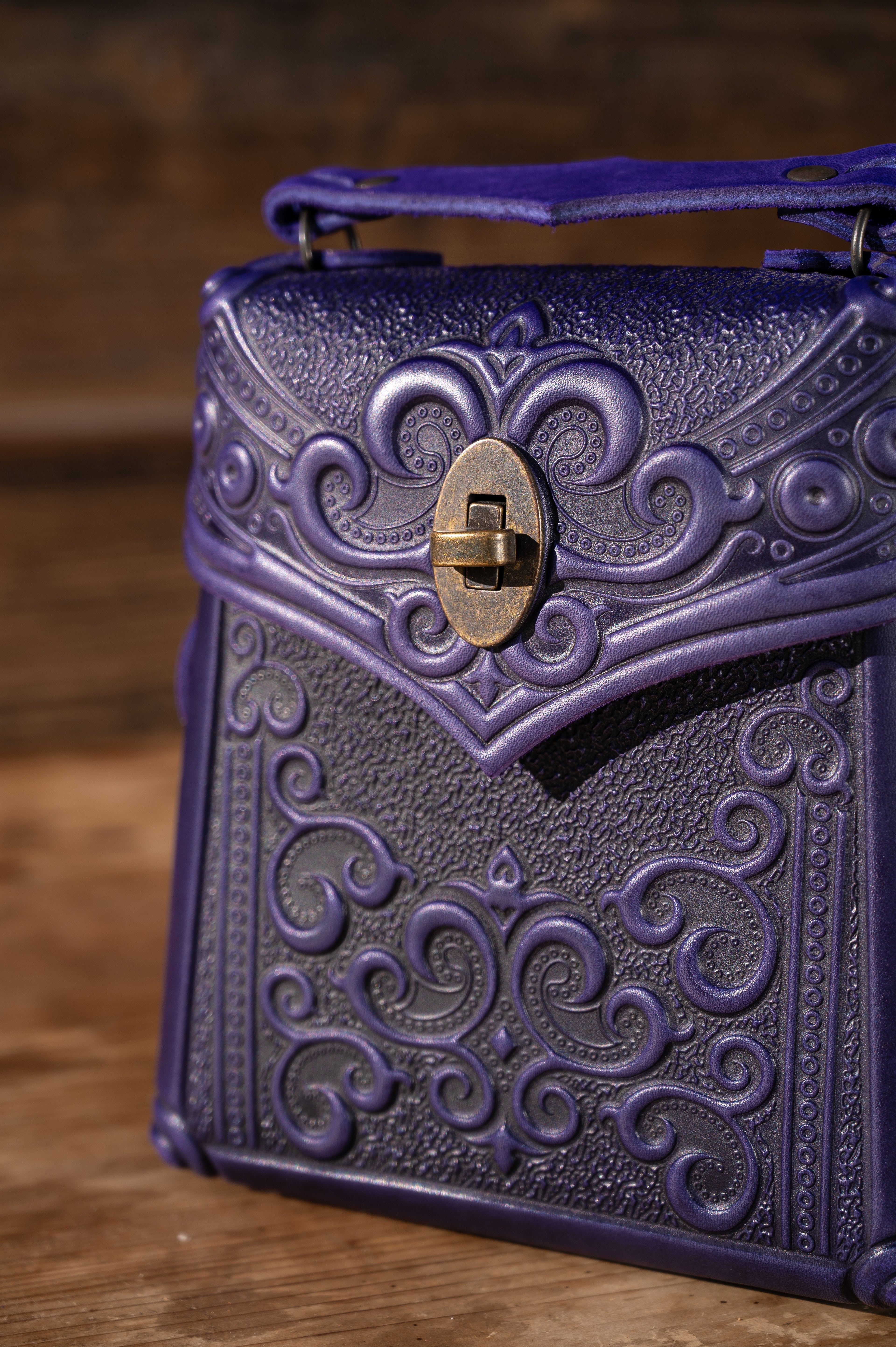 Leather backpack bag “Venice”