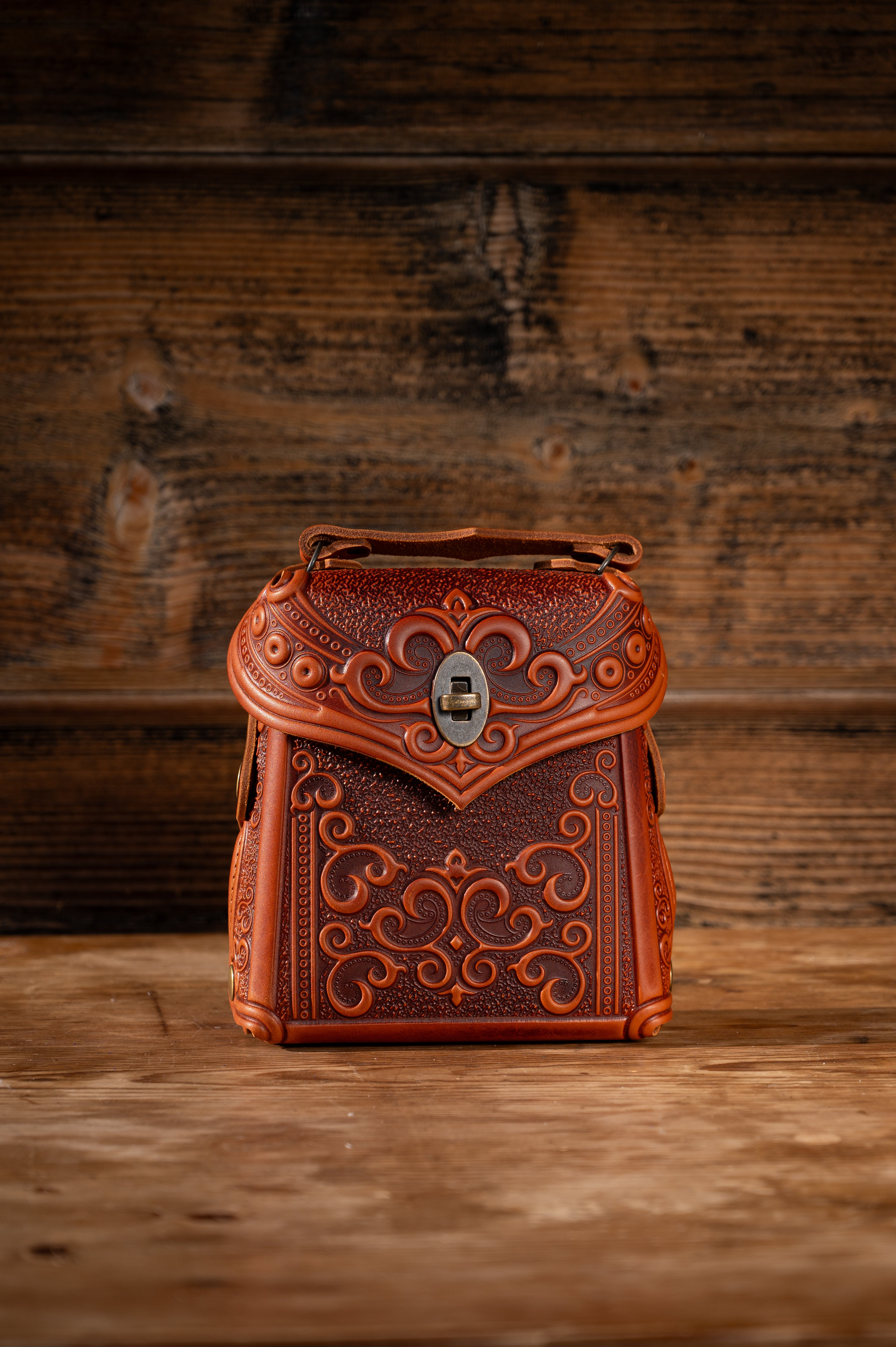 Leather backpack bag “Venice”