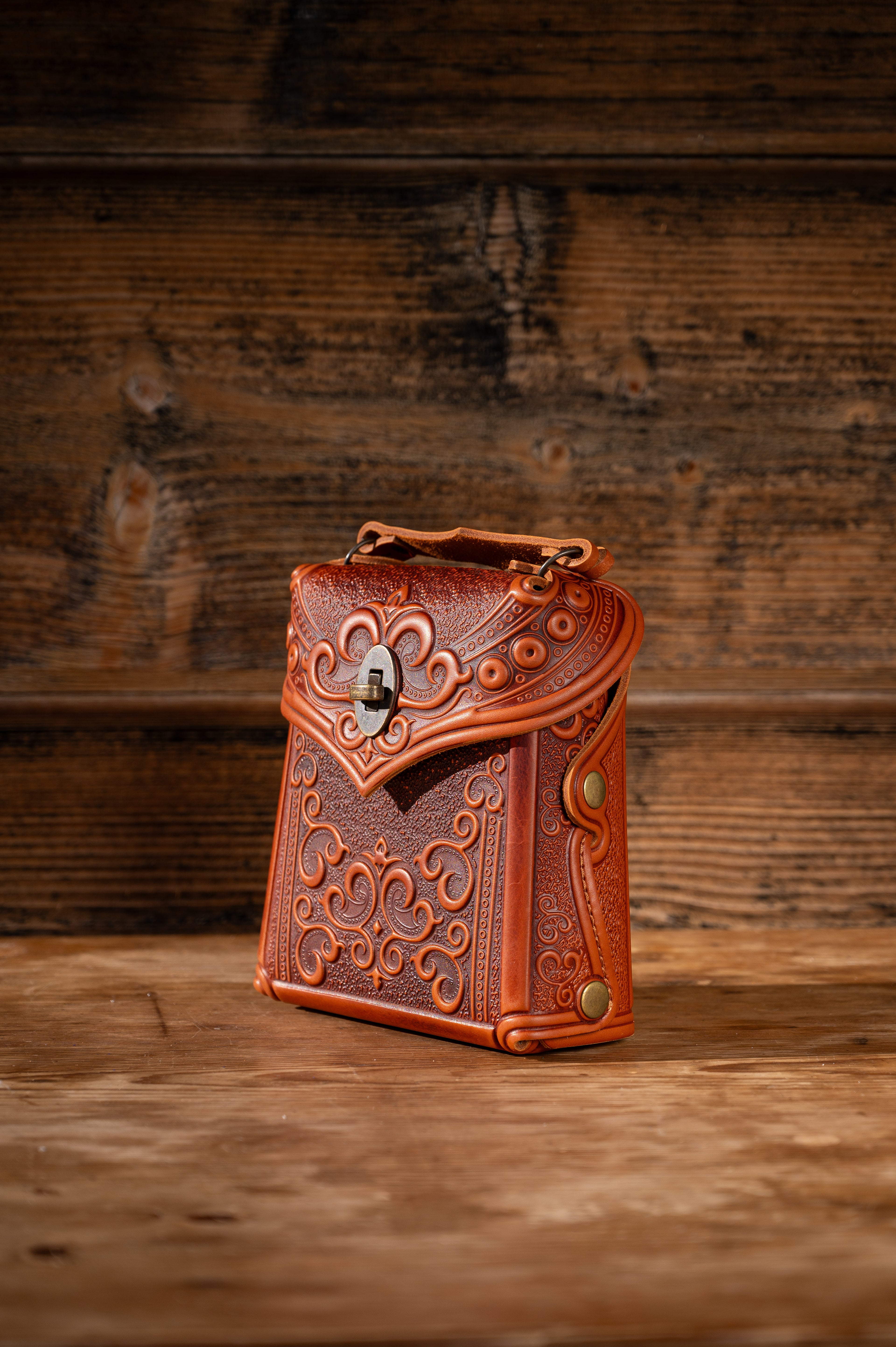 Leather backpack bag “Venice”