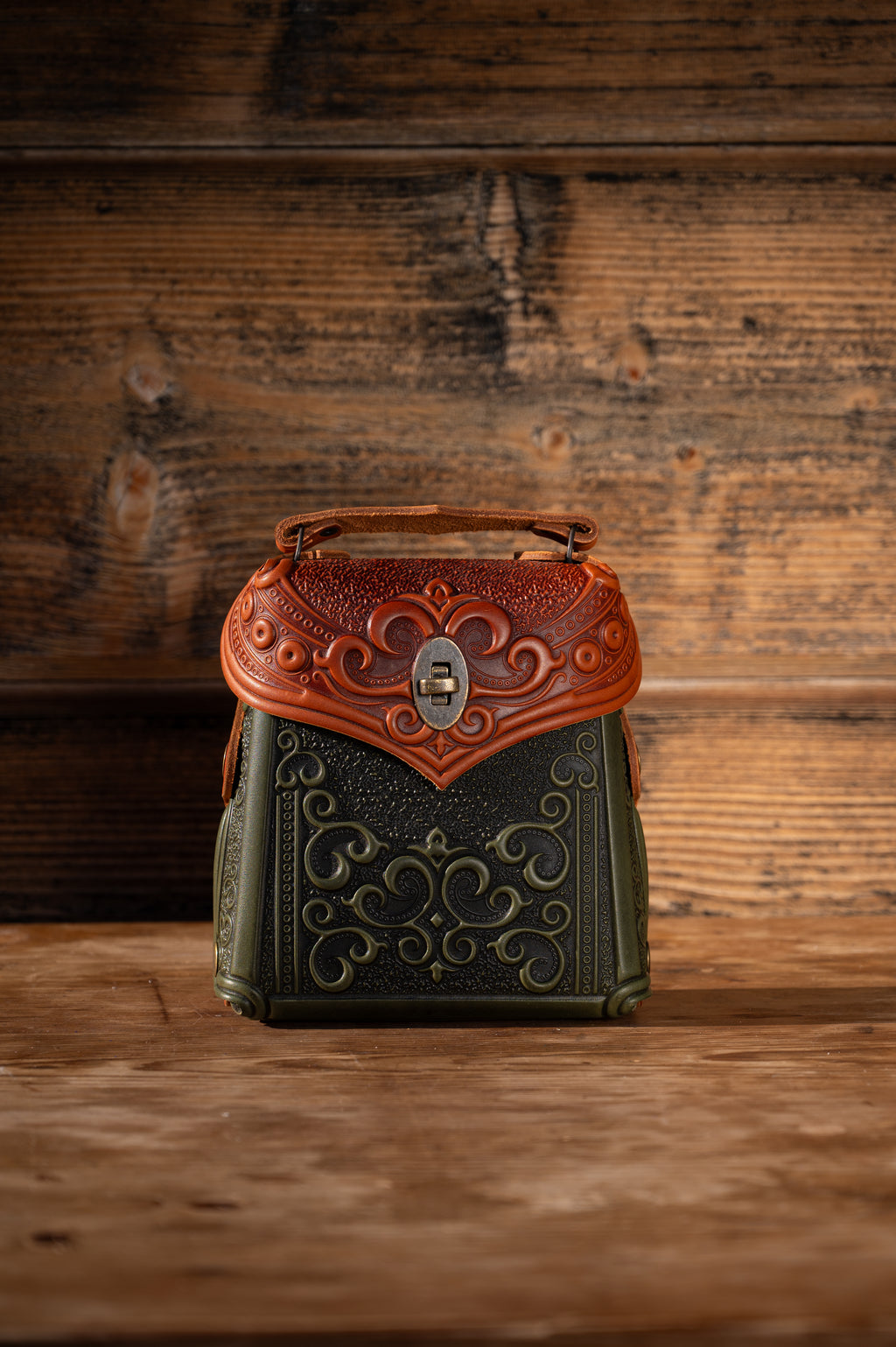 Leather backpack bag “Venice”