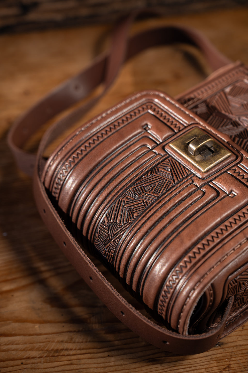 Leather bag “Sketch”