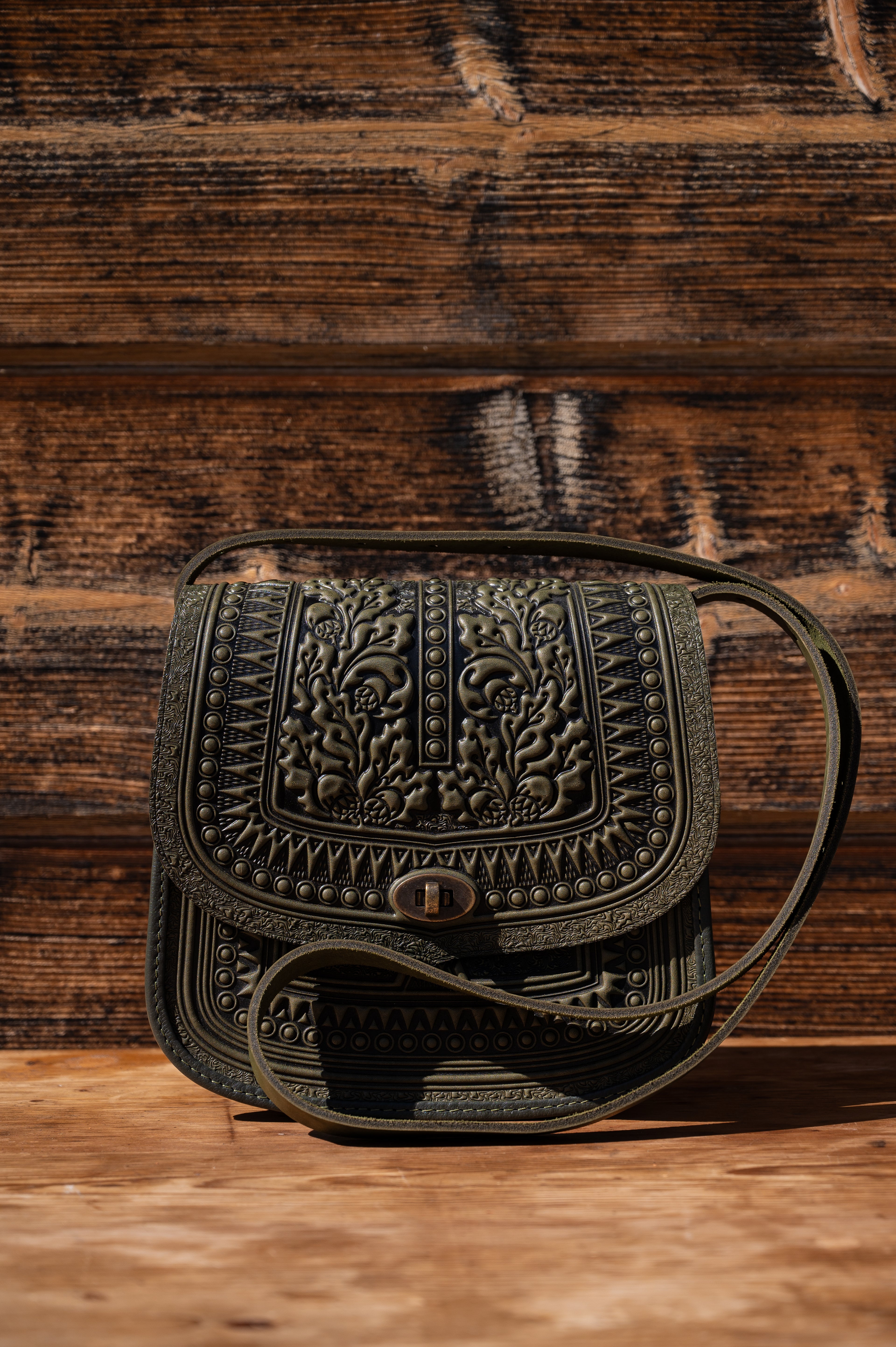 Leather bag “Dubok”