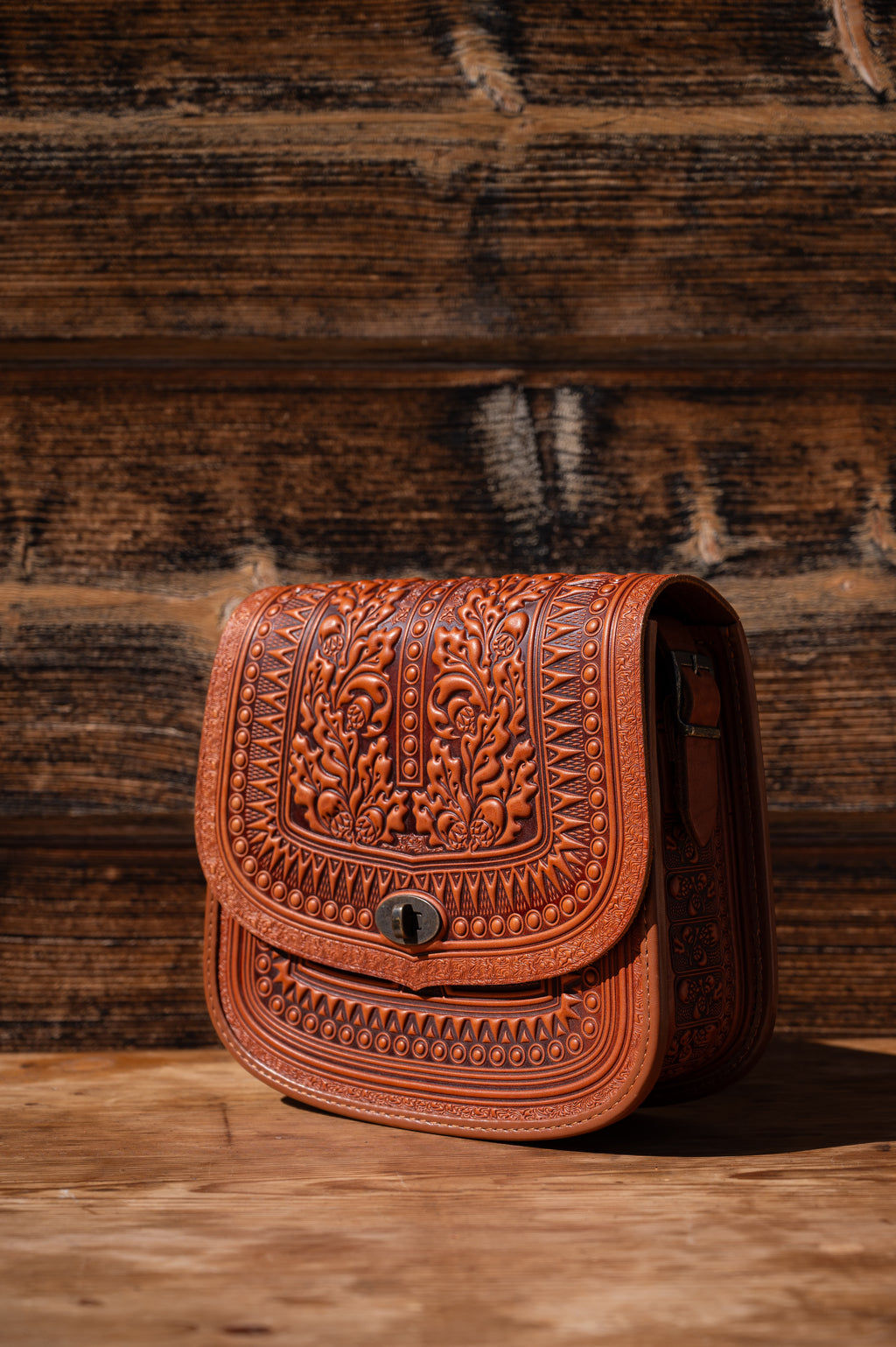 Leather bag “Dubok”