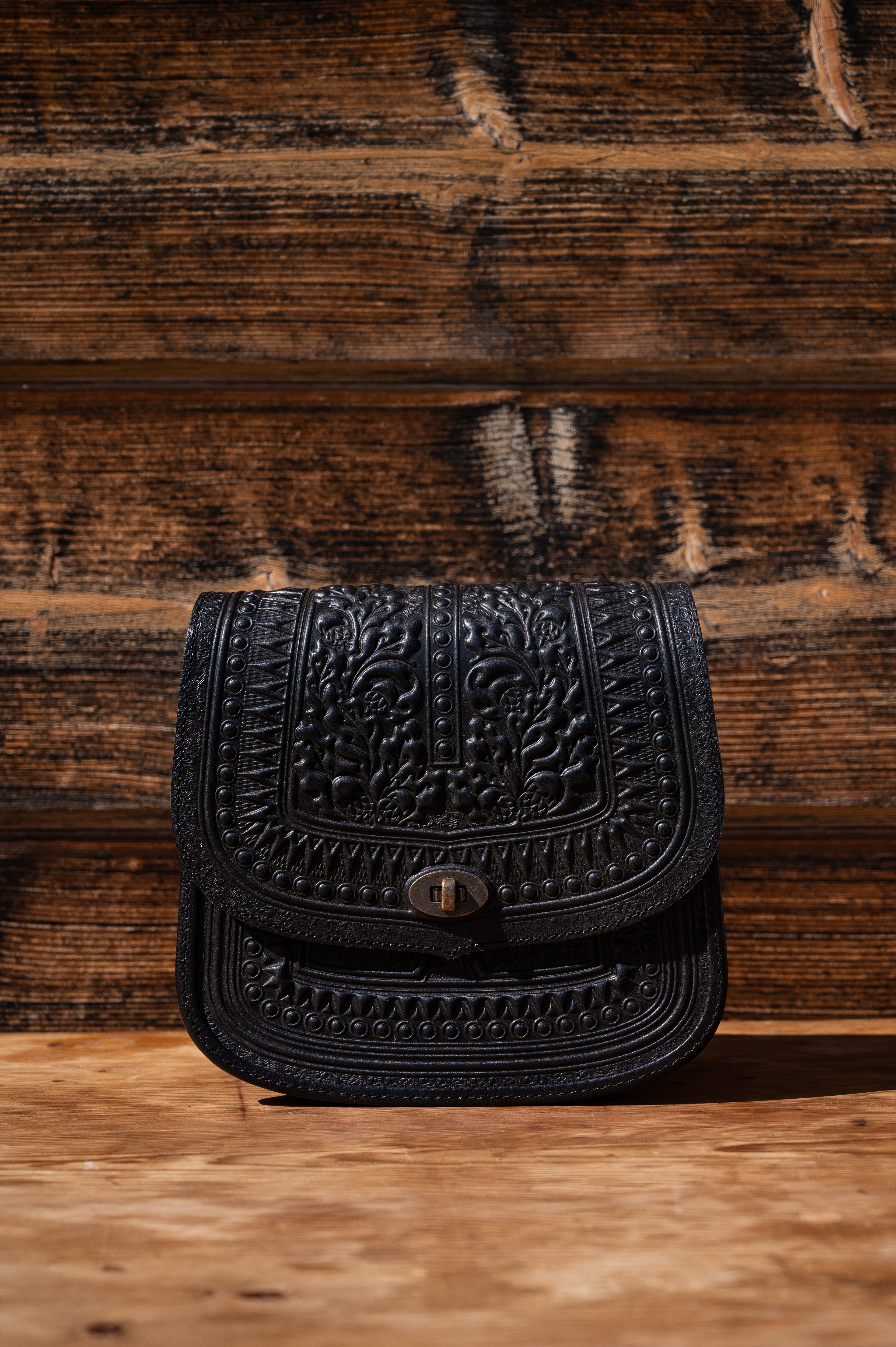 Leather bag “Dubok”