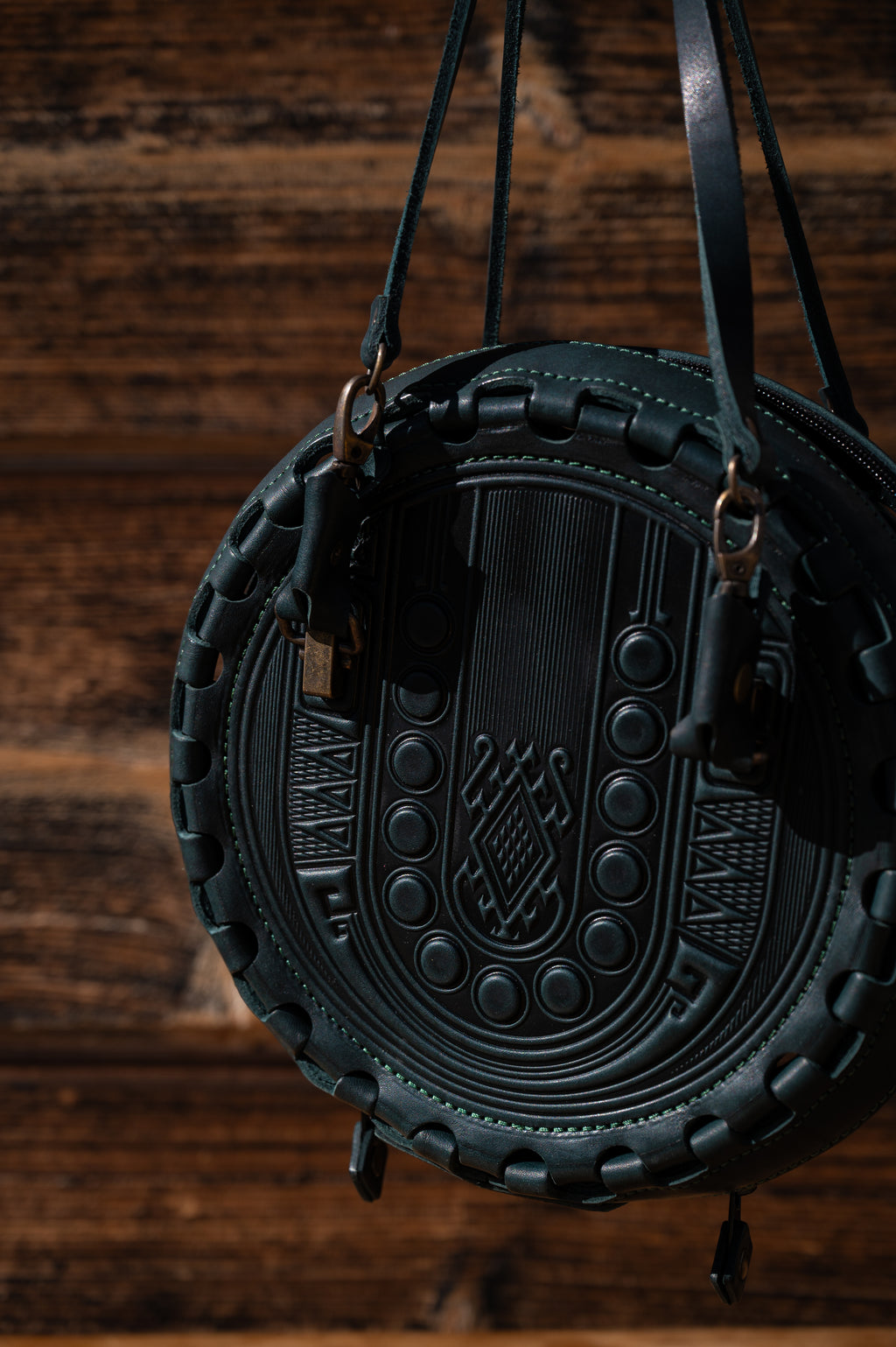 Leather bag “Necklace”