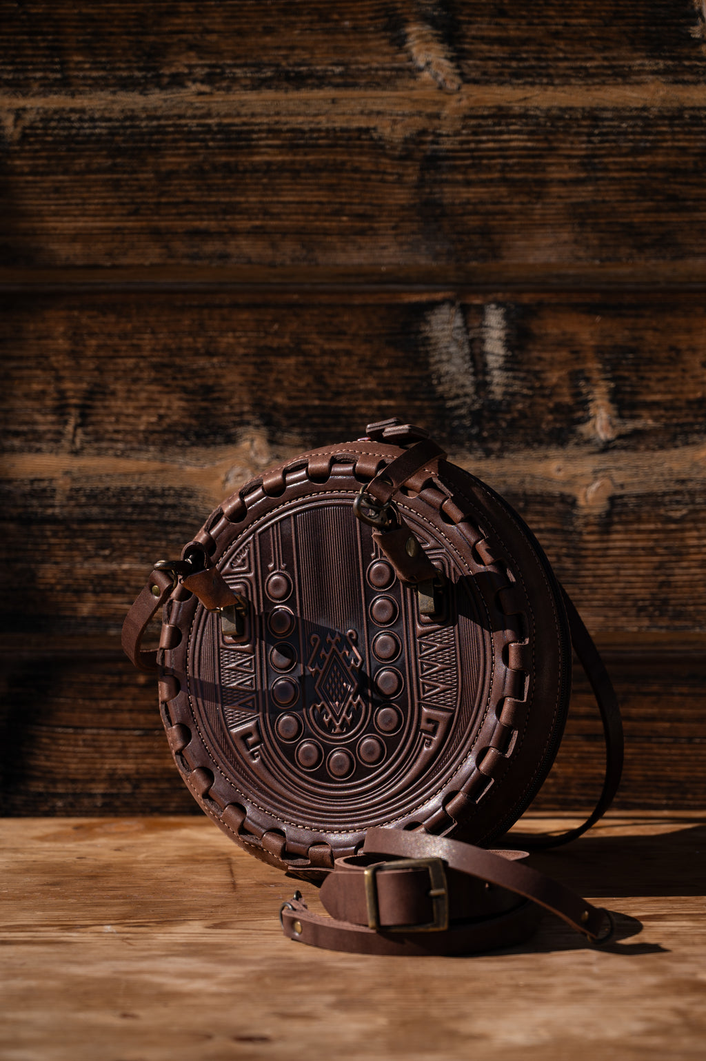 Leather bag “Necklace”