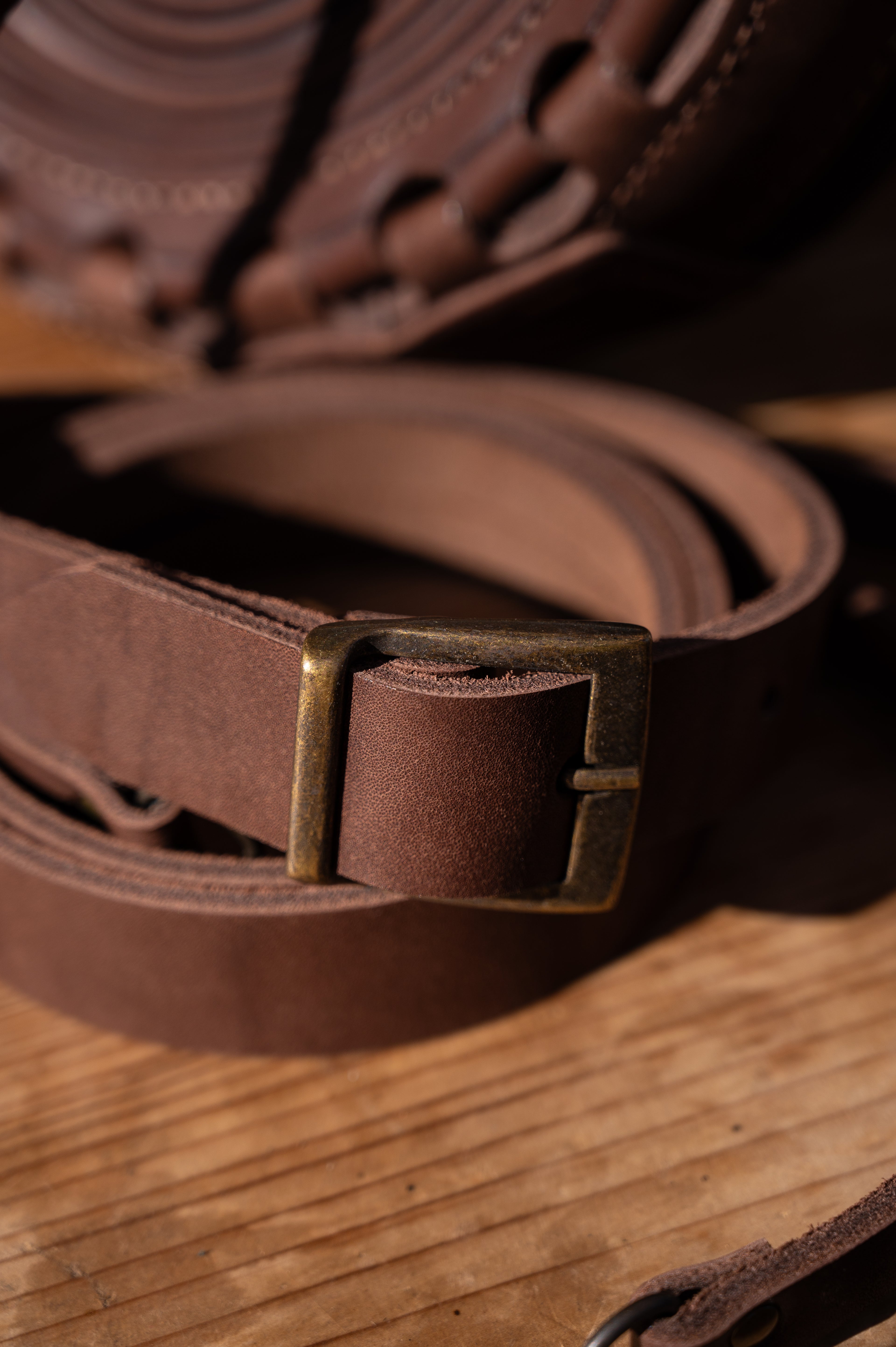 Leather bag “Necklace”