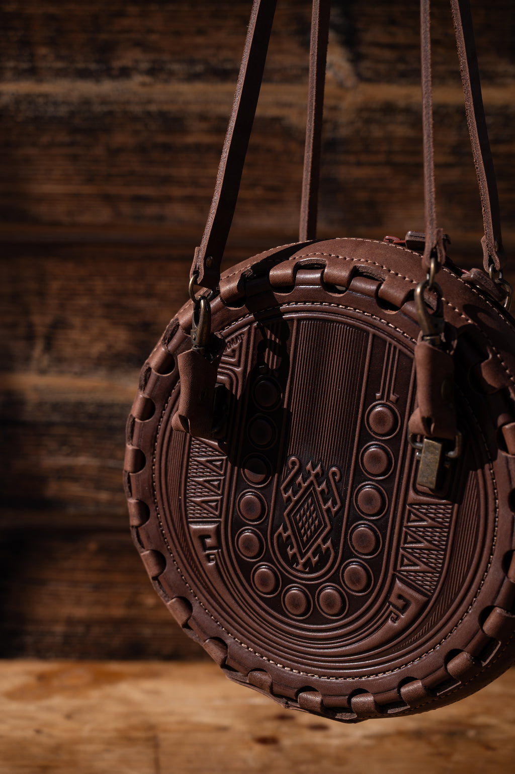 Leather bag “Necklace”