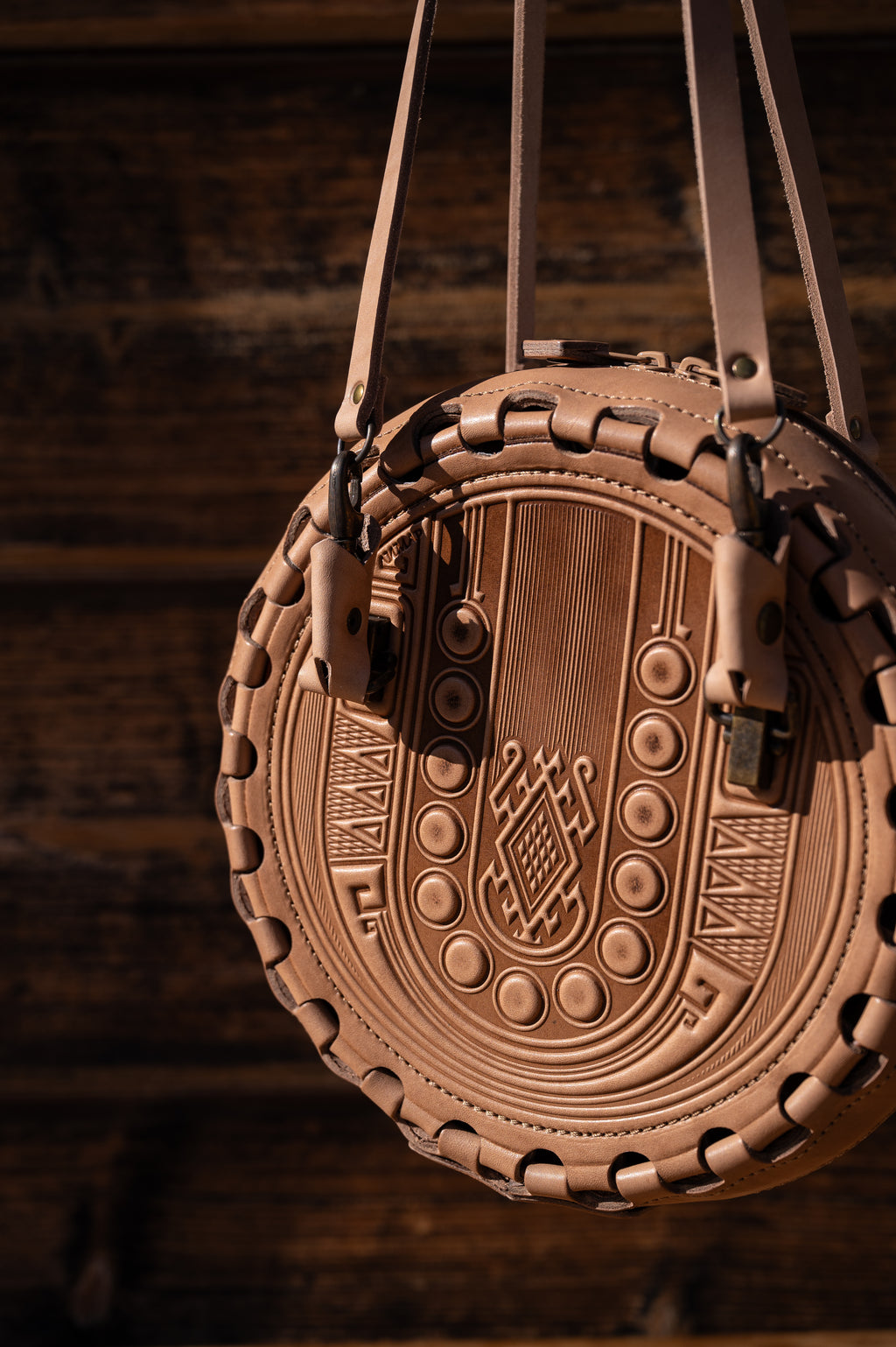 Leather bag “Necklace”