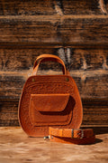 Leather bag “Azalea”
