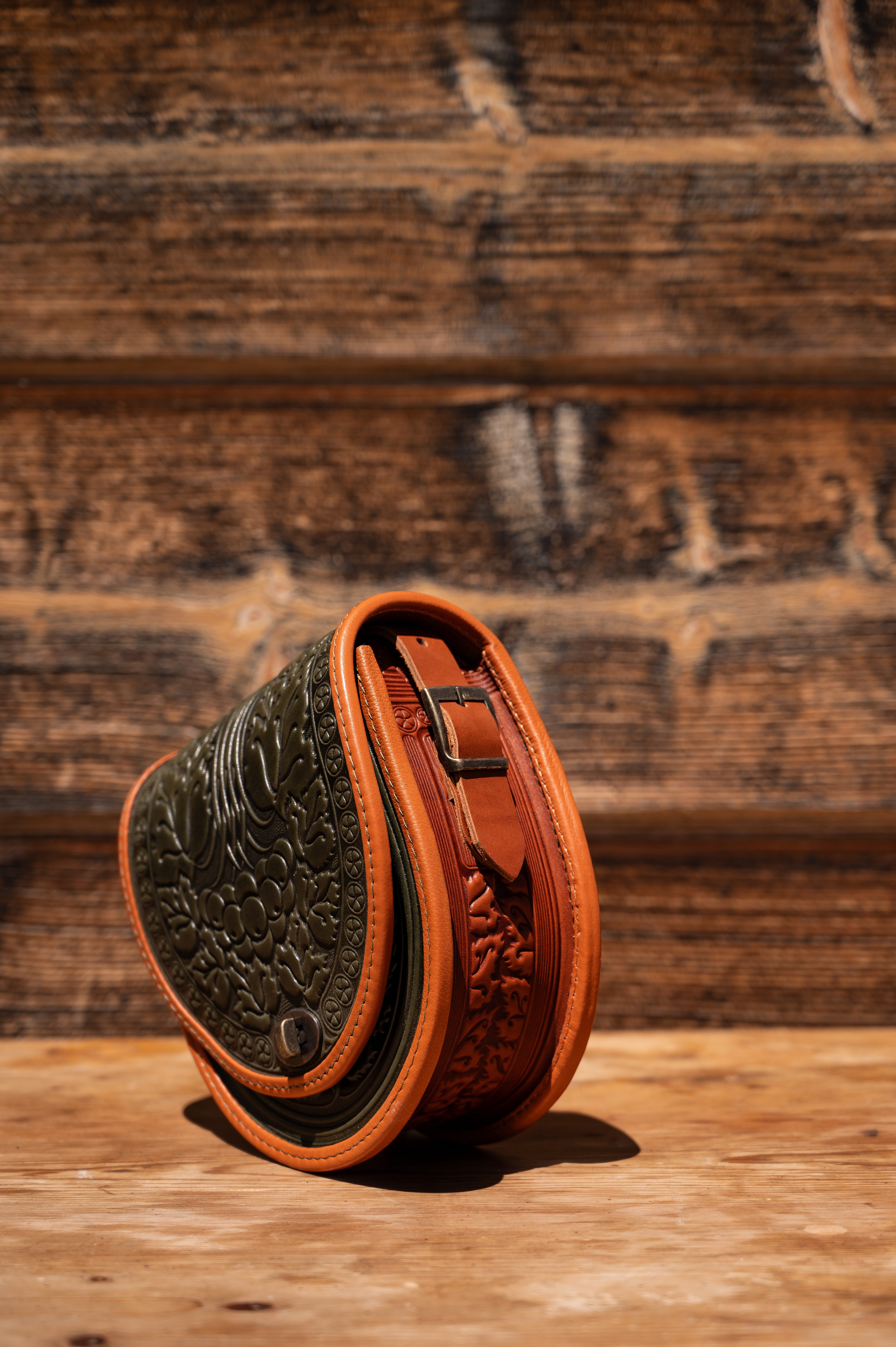 Leather bag “Kalina”