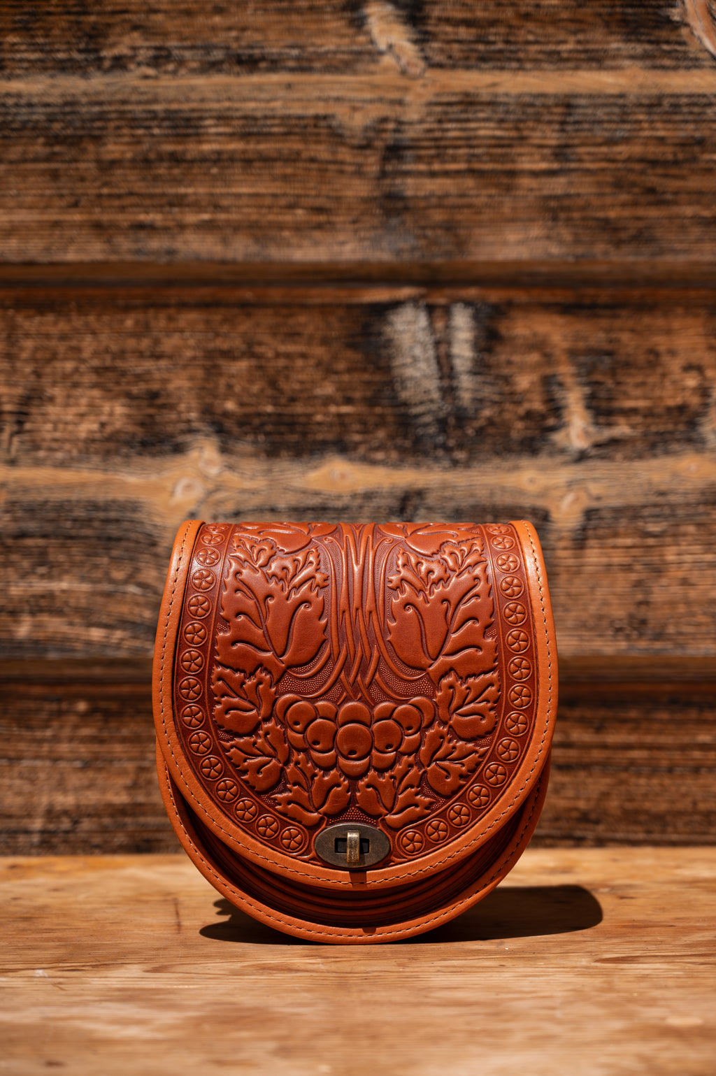 Leather bag “Kalina”