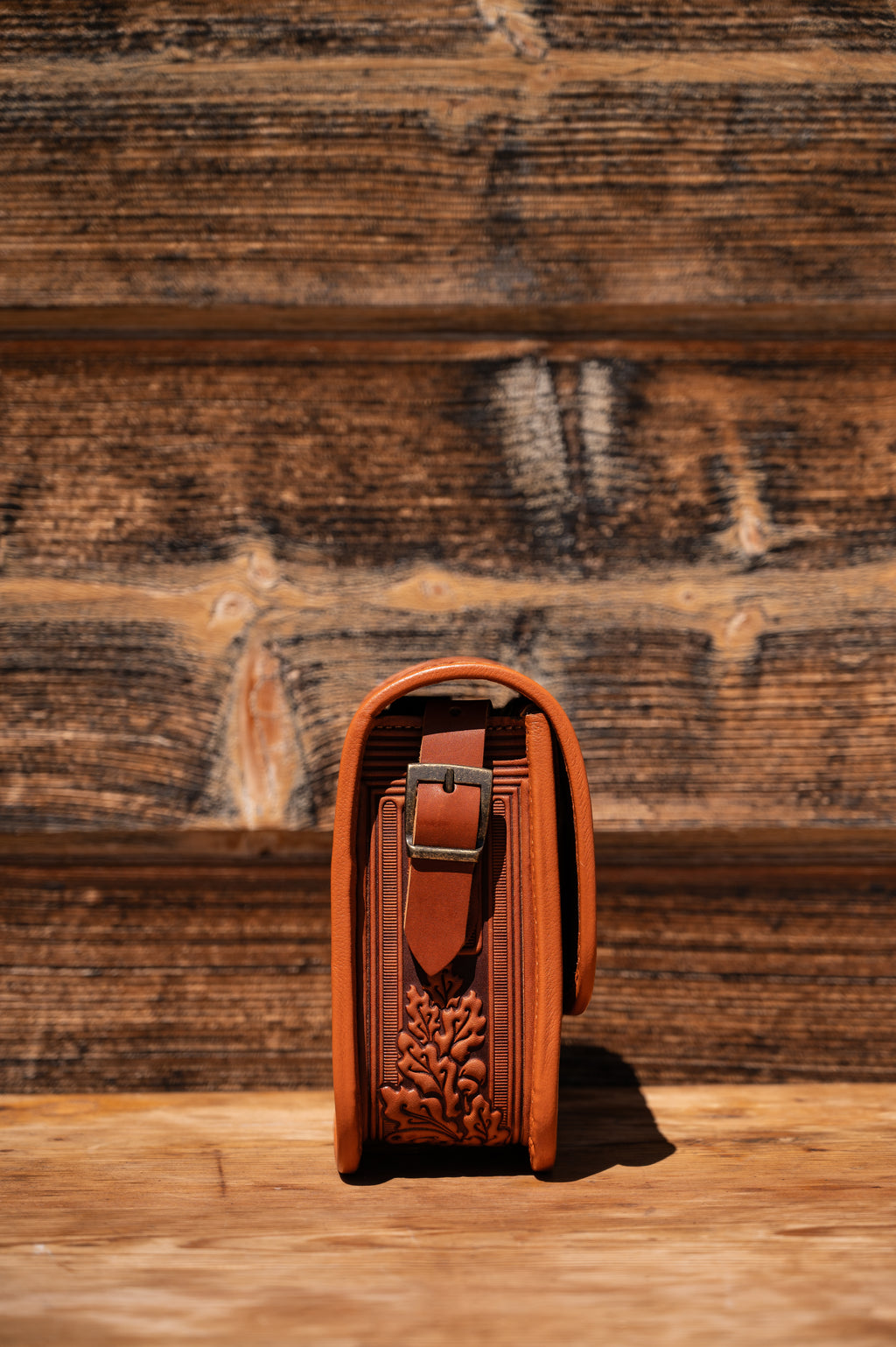 Leather bag “Myslyvska”