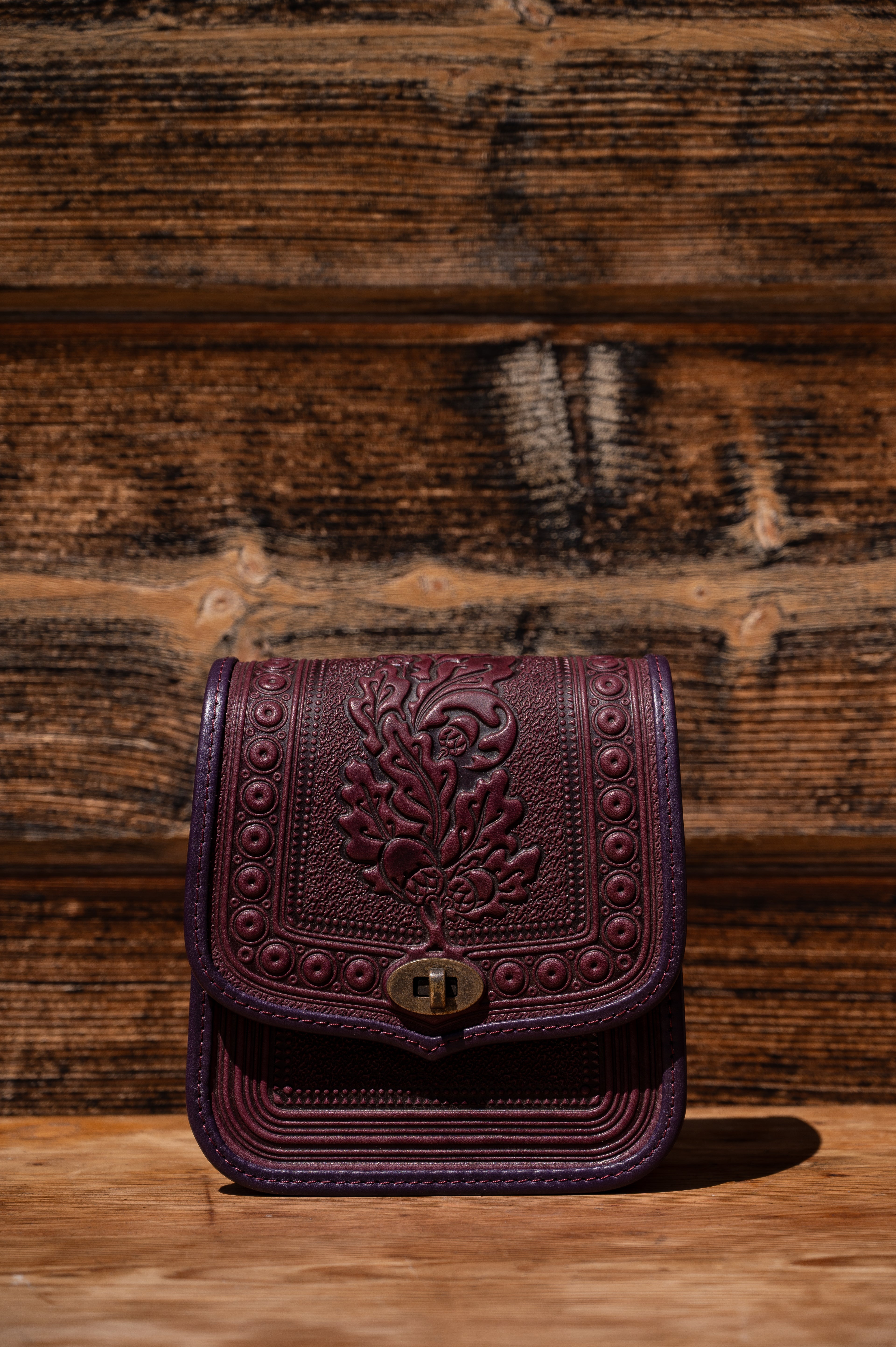 Leather bag “Myslyvska”