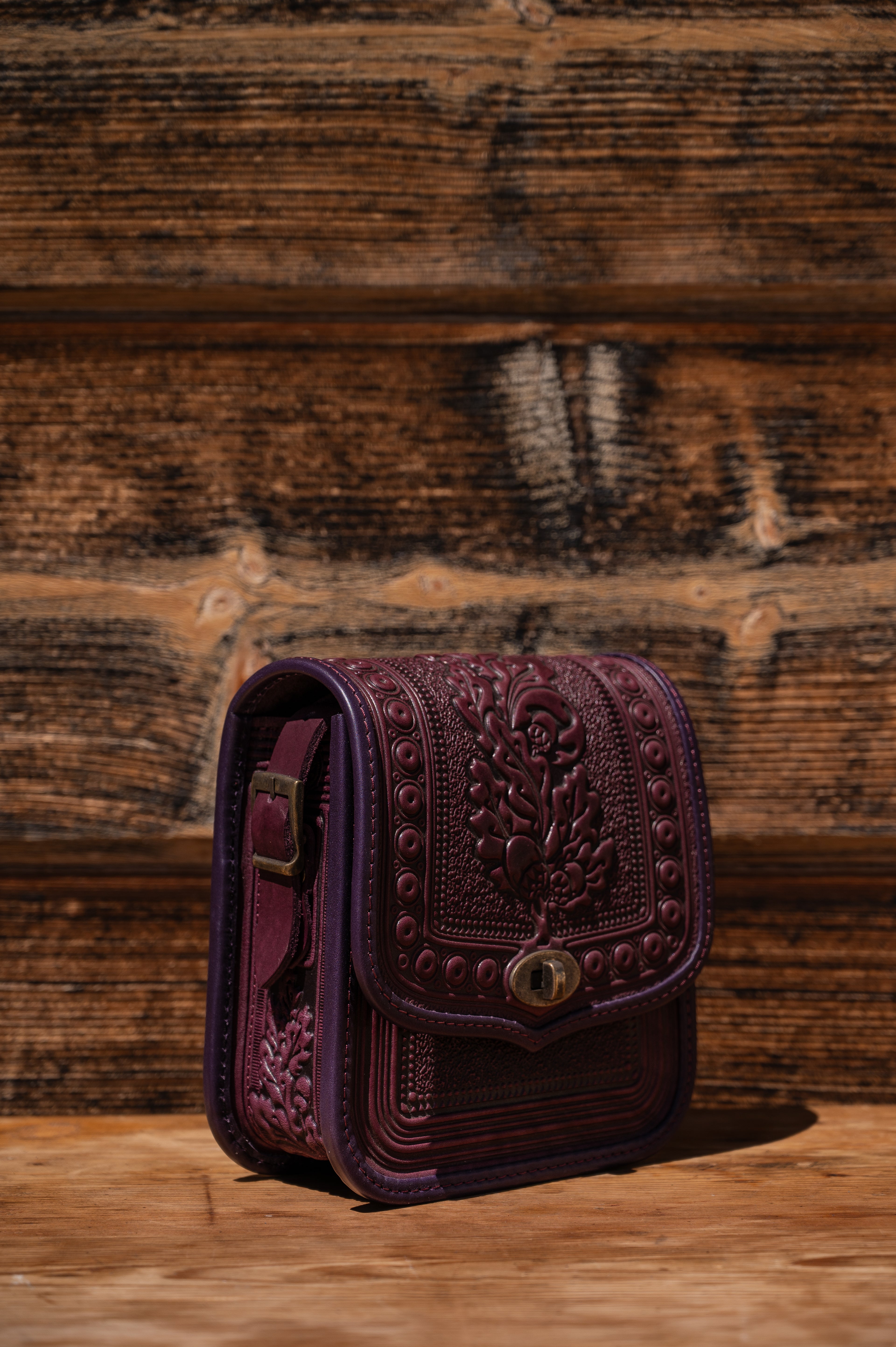 Leather bag “Myslyvska”