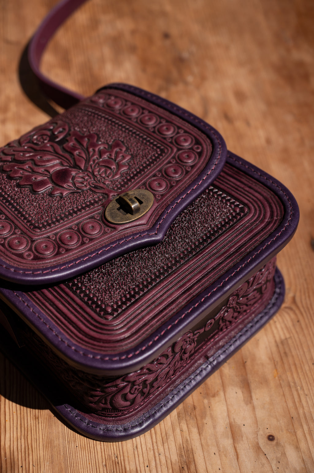 Leather bag “Myslyvska”