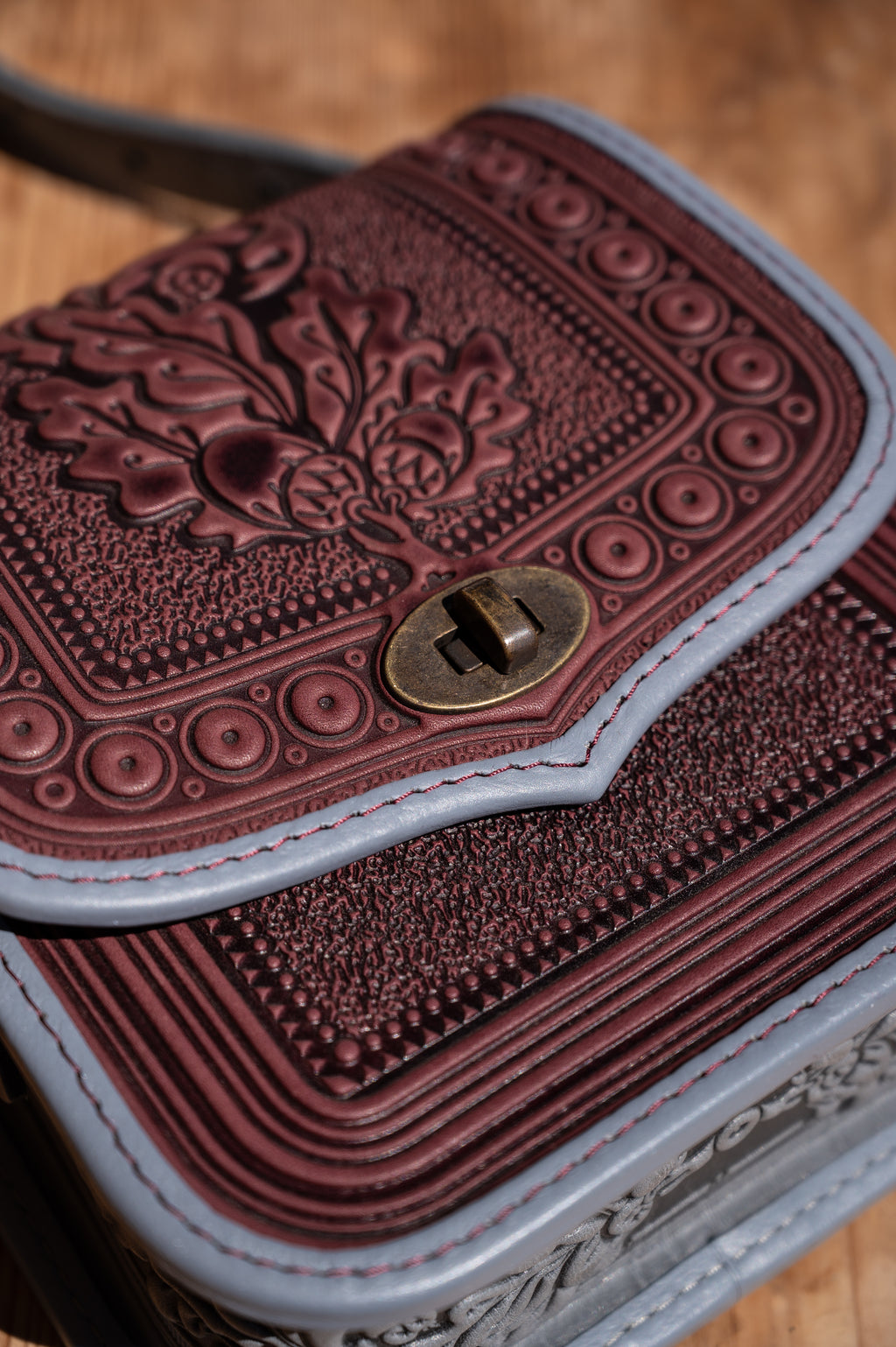 Leather bag “Myslyvska”