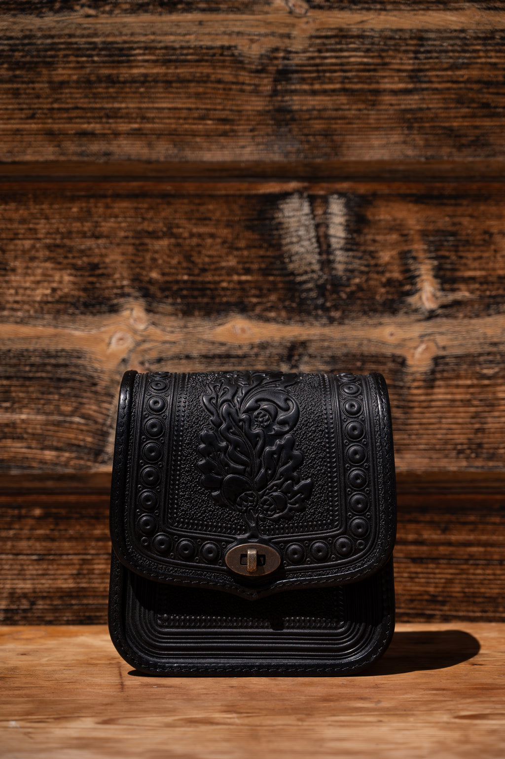 Leather bag “Myslyvska”