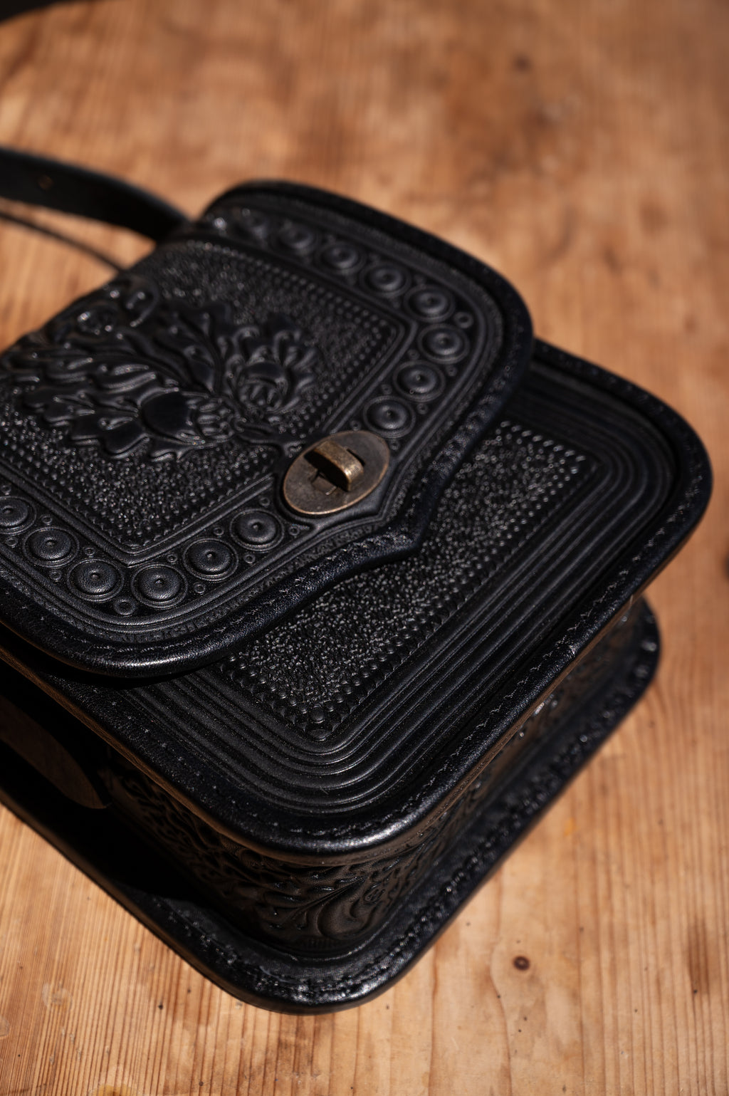 Leather bag “Myslyvska”