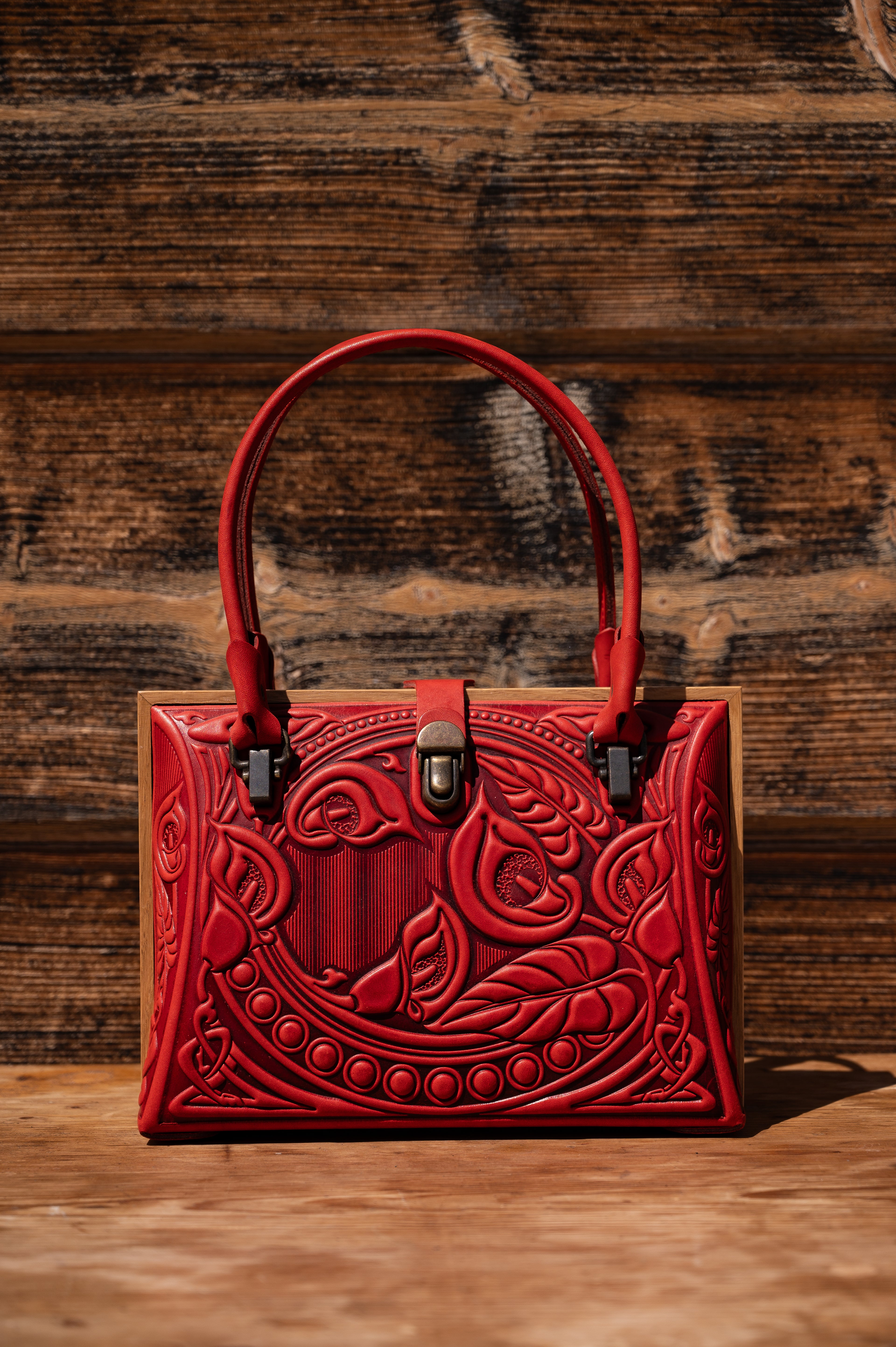 Leather bag “Calla”