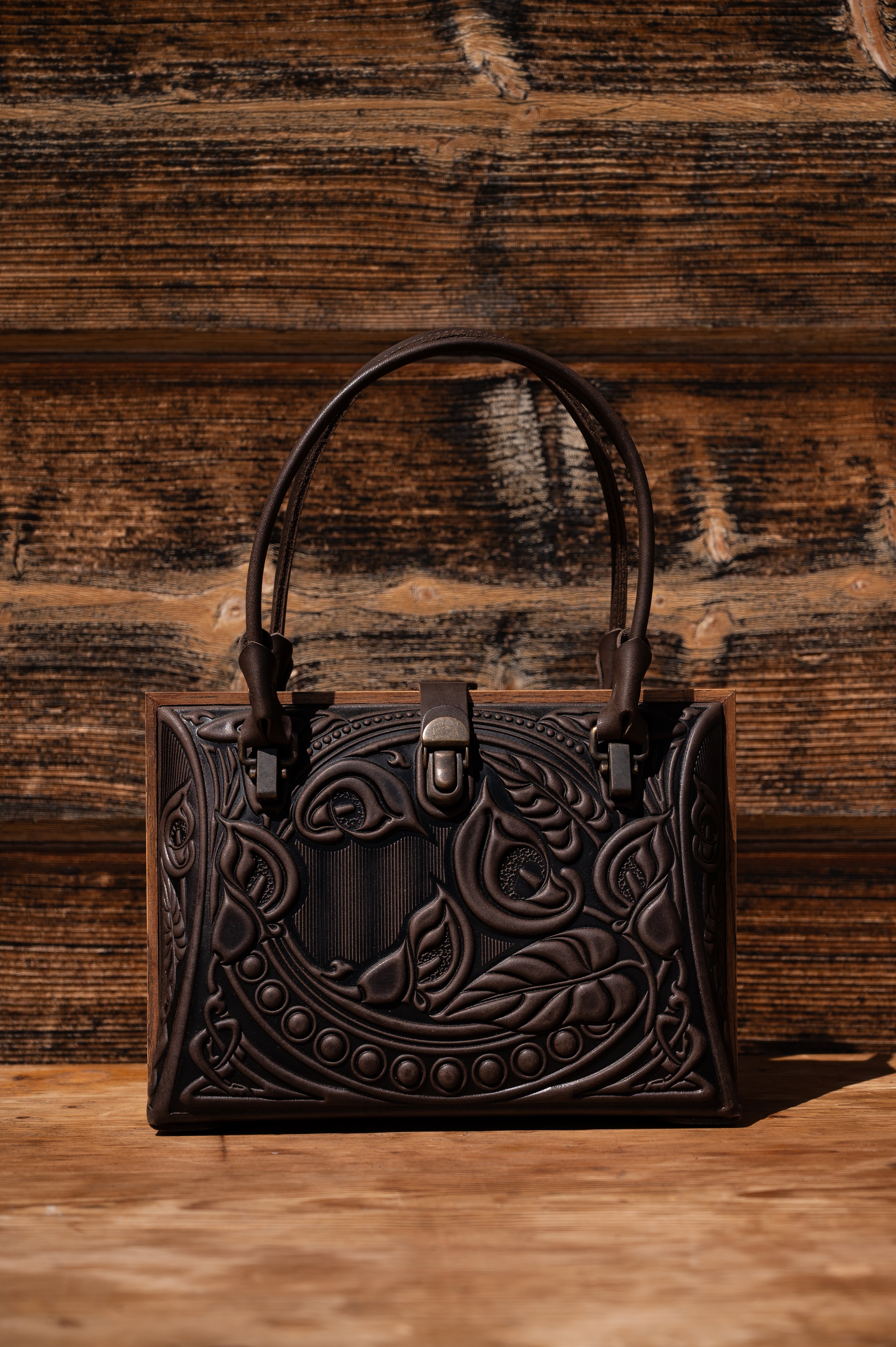 Leather bag “Calla”