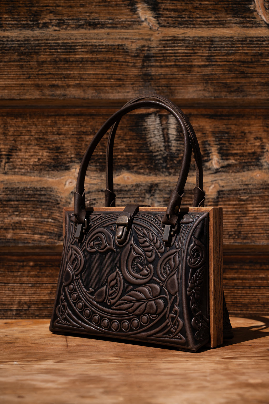 Leather bag “Calla”