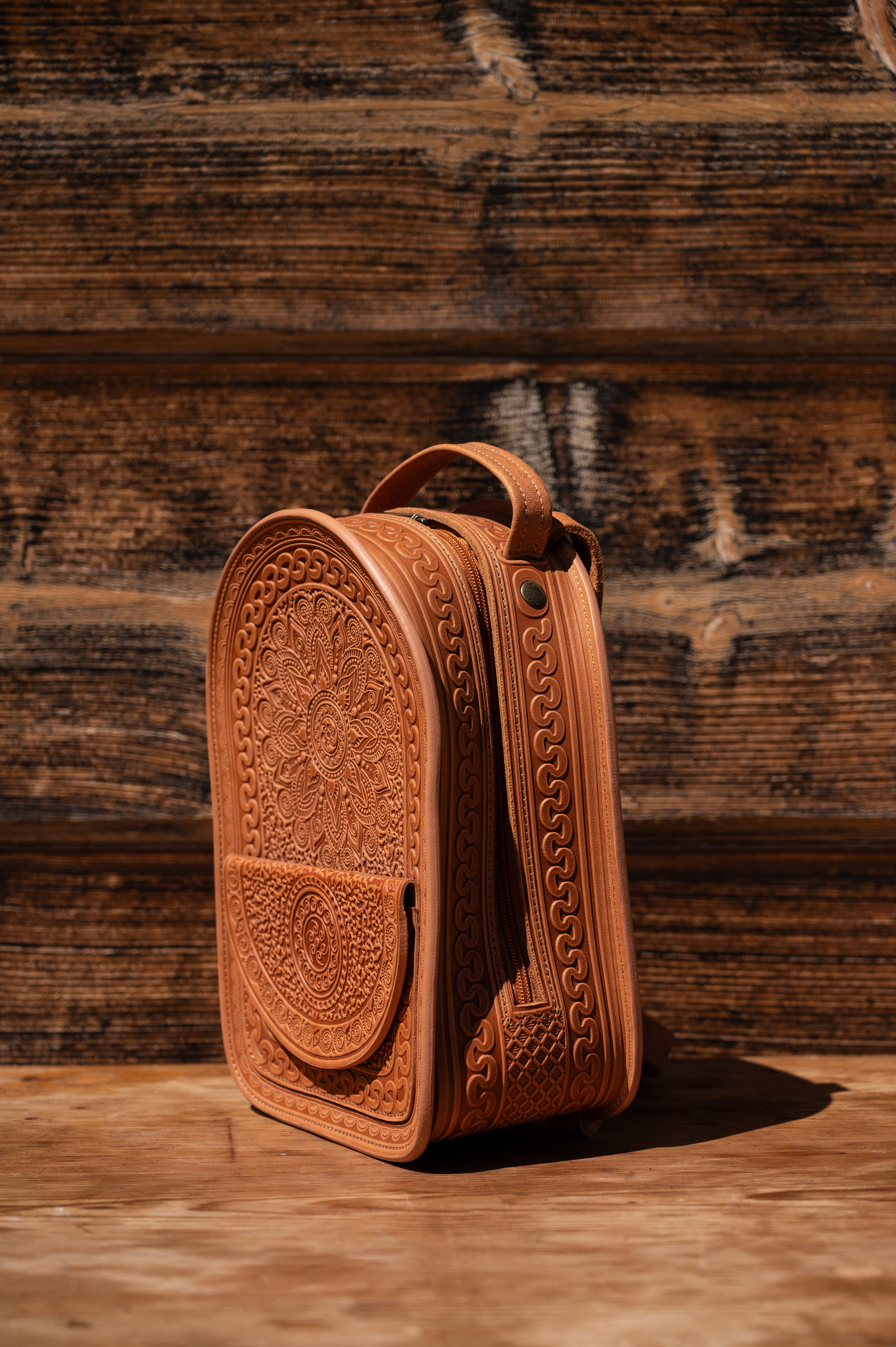 Leather backpack “Talisman”