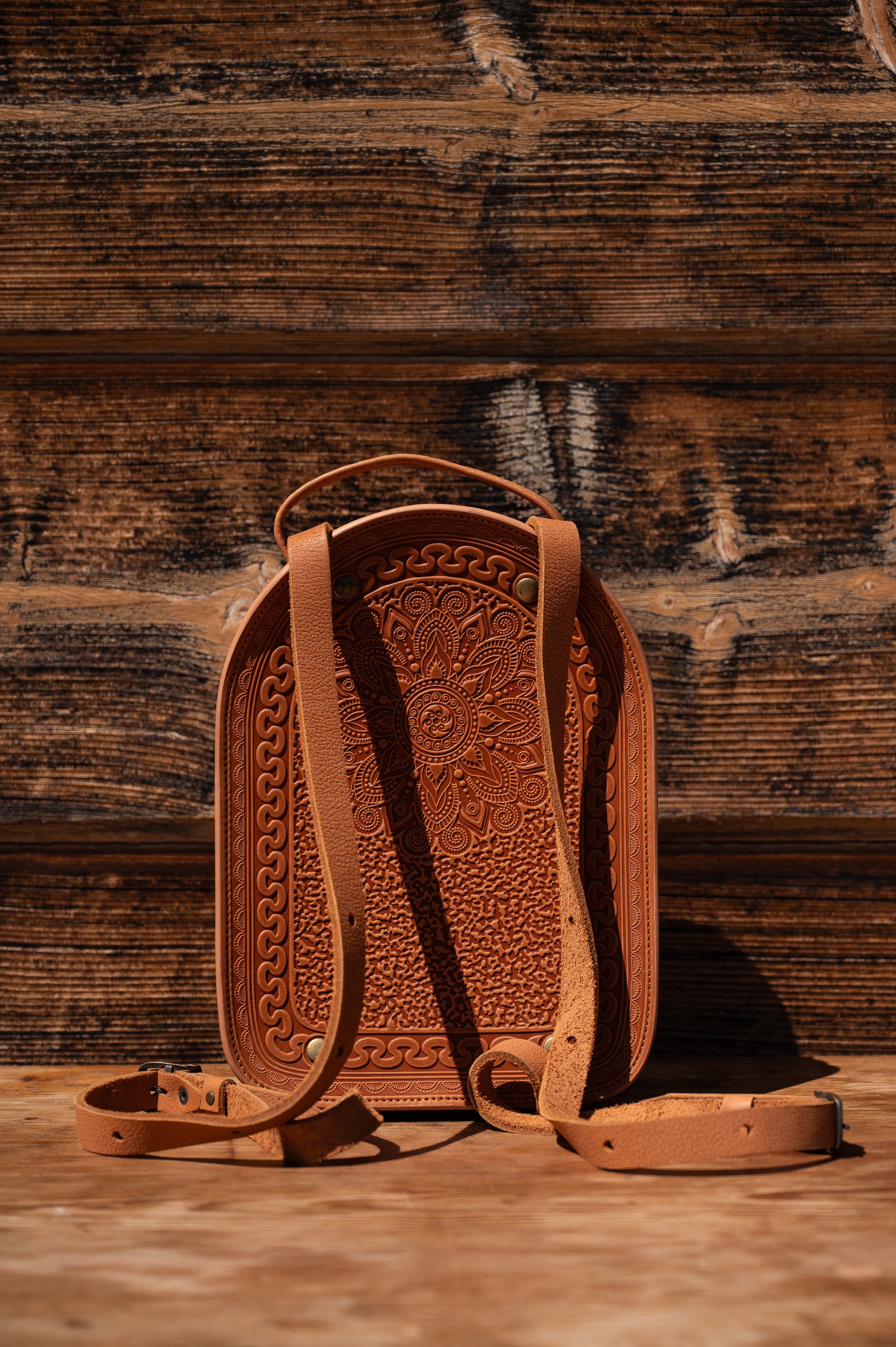 Leather backpack “Talisman”