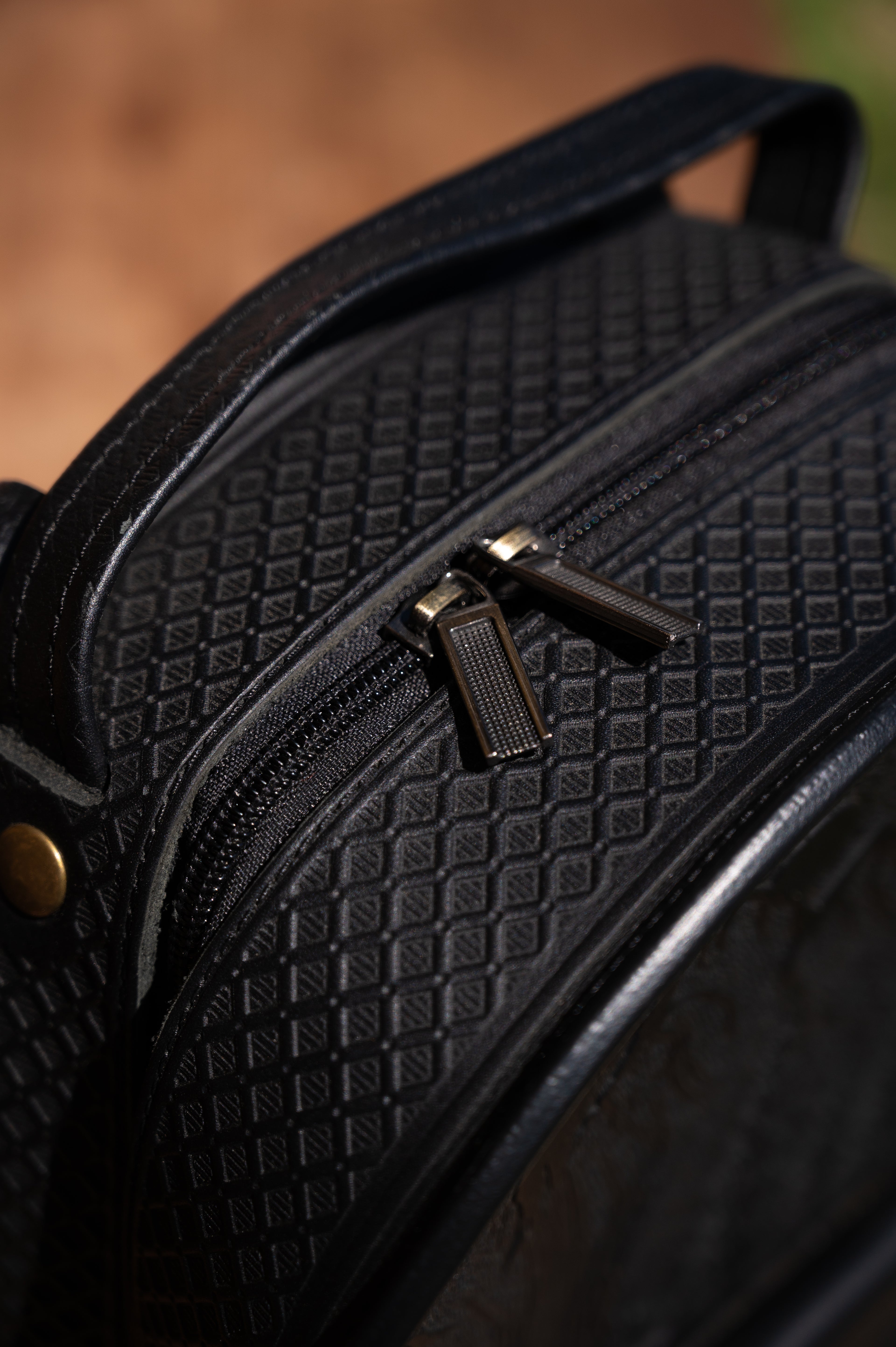 Leather backpack “Landscape”