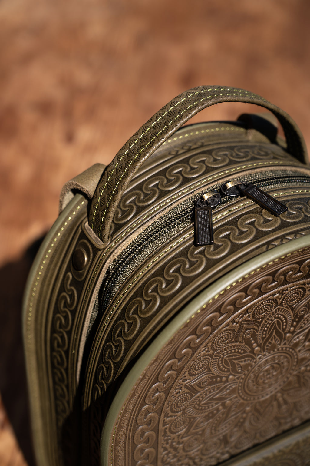 Leather backpack “Talisman”