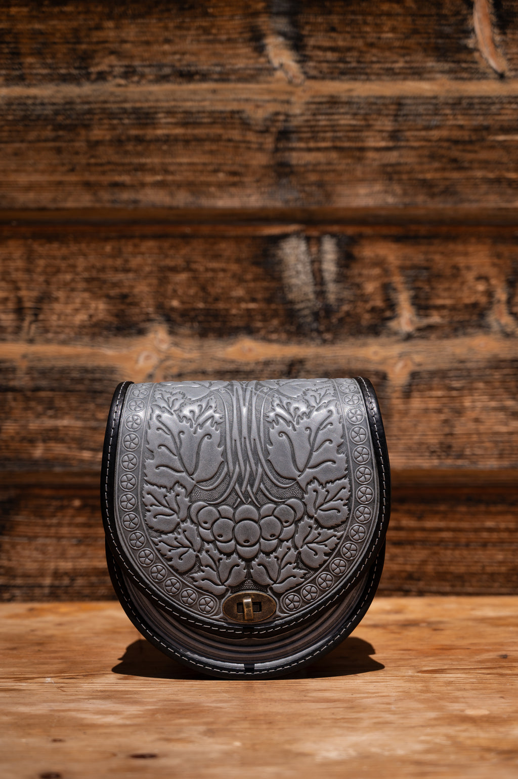 Leather bag “Kalina”