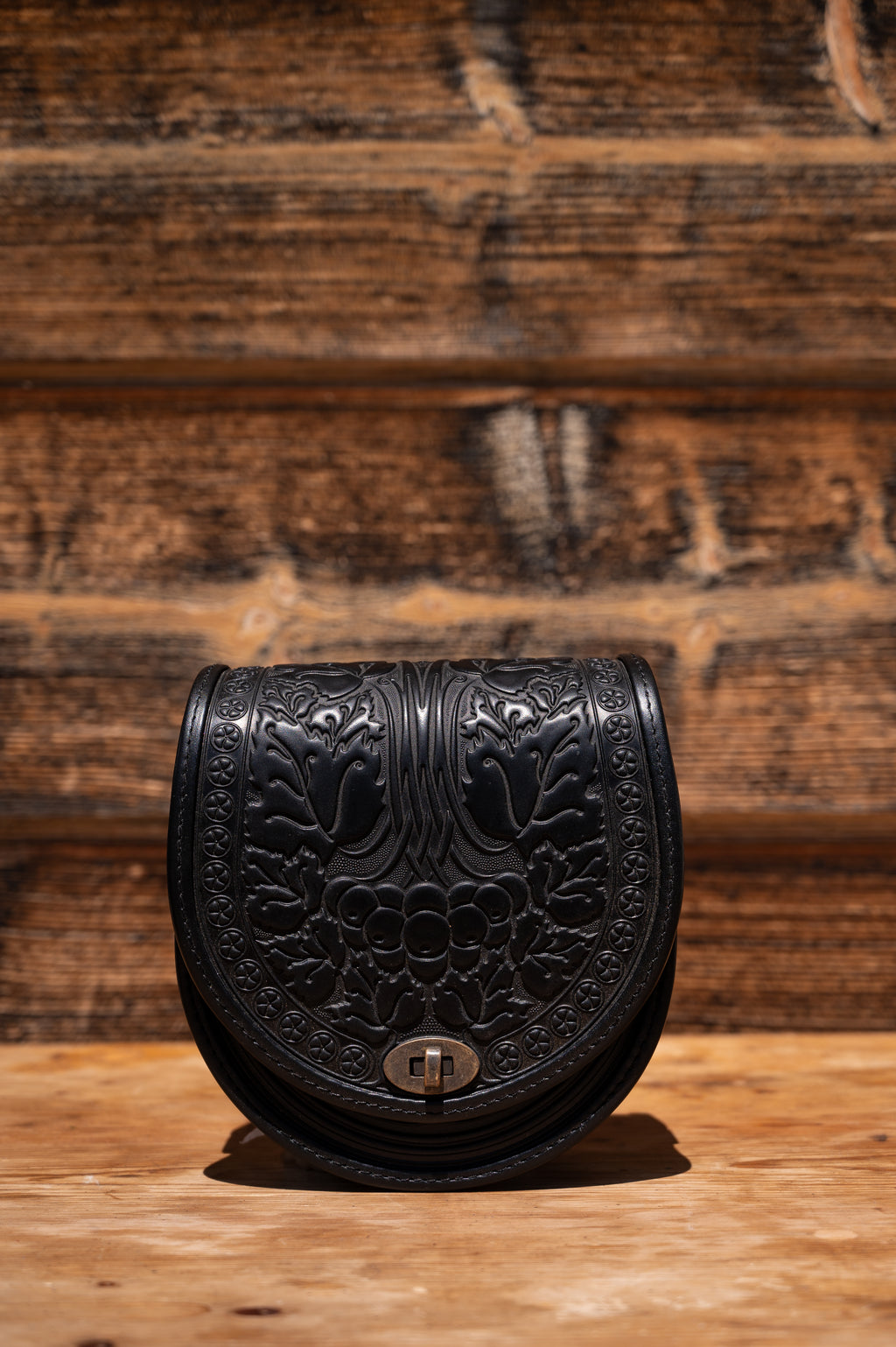 Leather bag “Kalina”