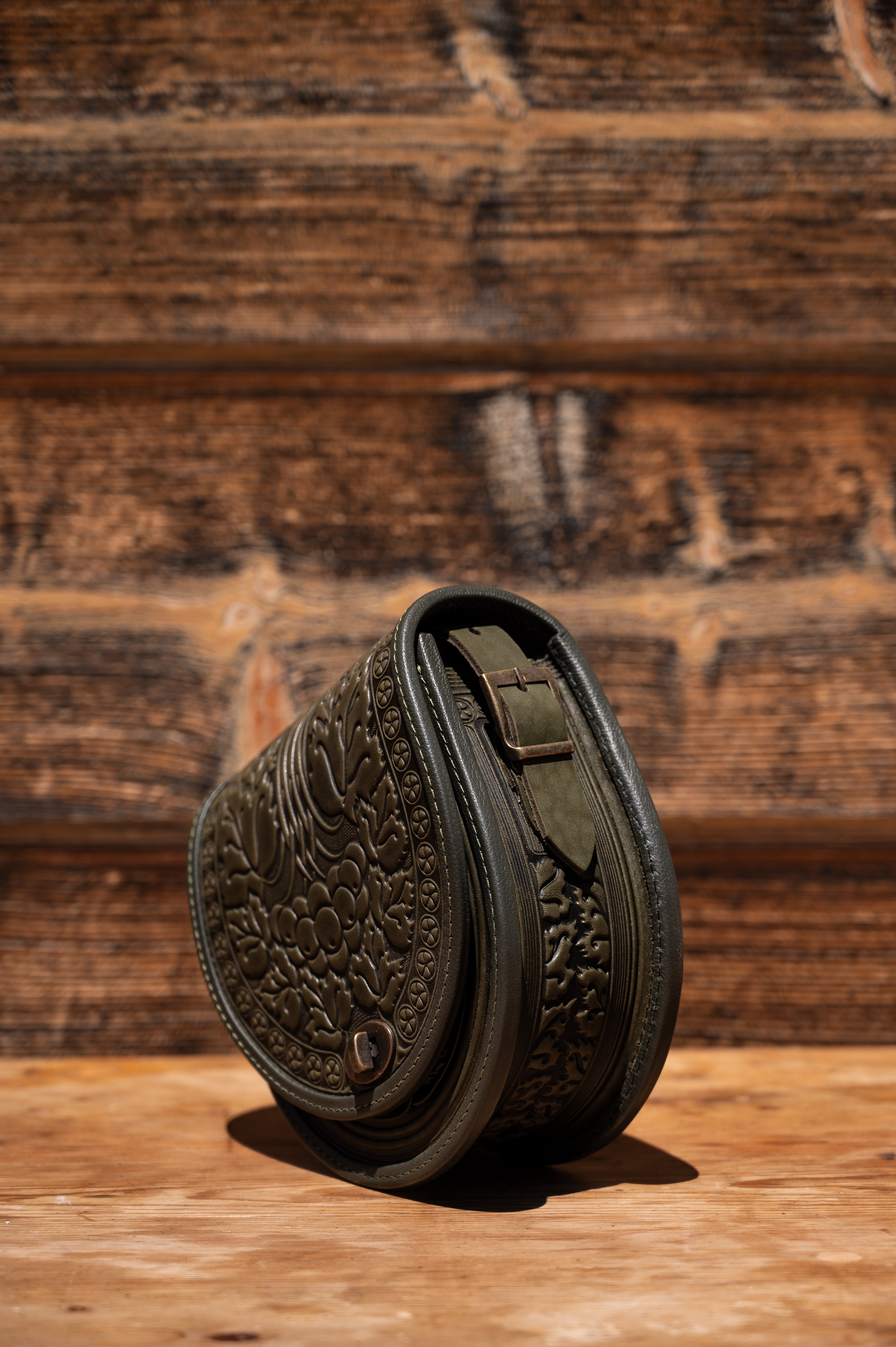 Leather bag “Kalina”