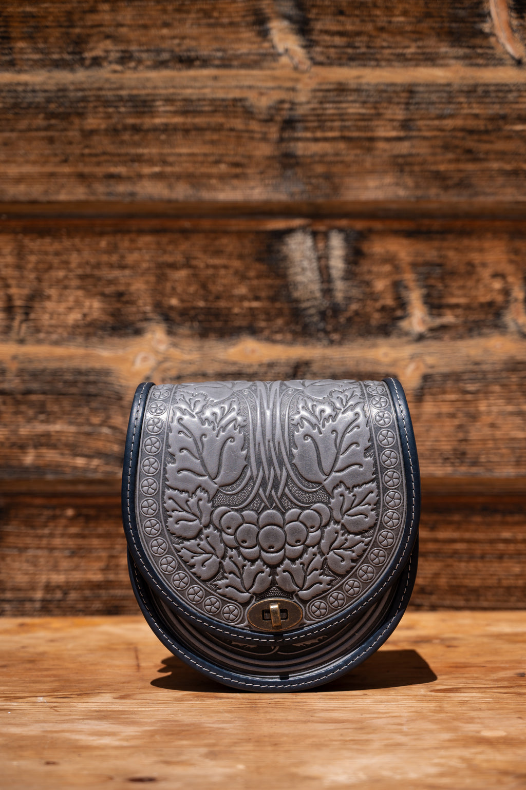 Leather bag “Kalina”