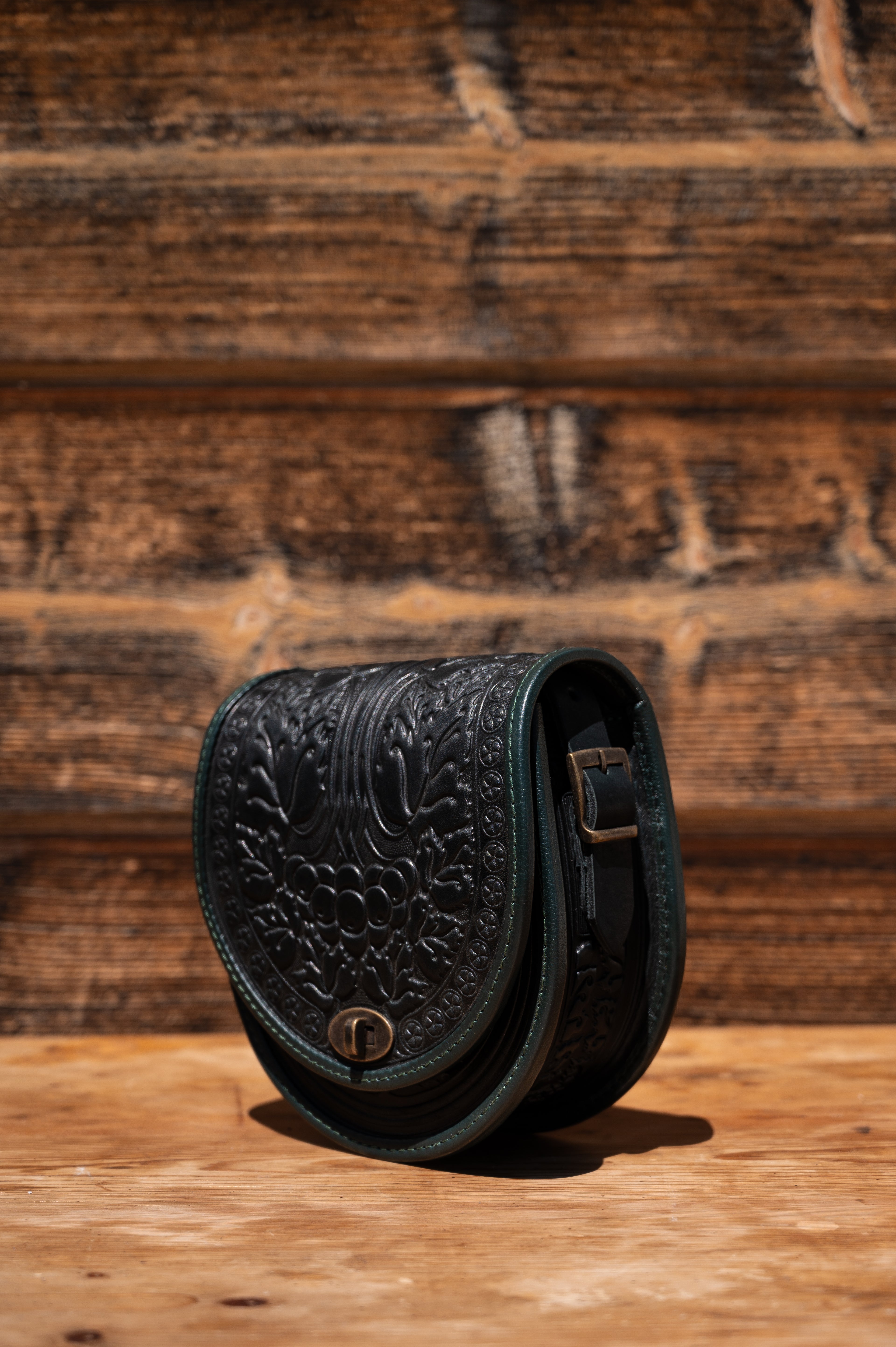 Leather bag “Kalina”