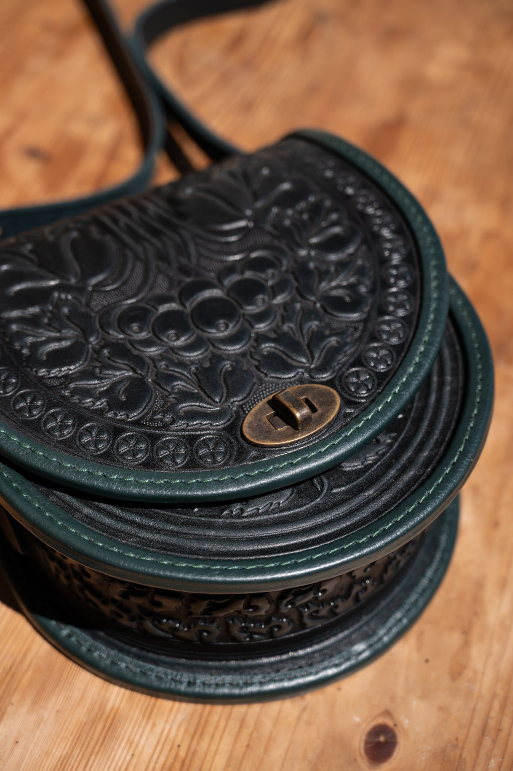 Leather bag “Kalina”